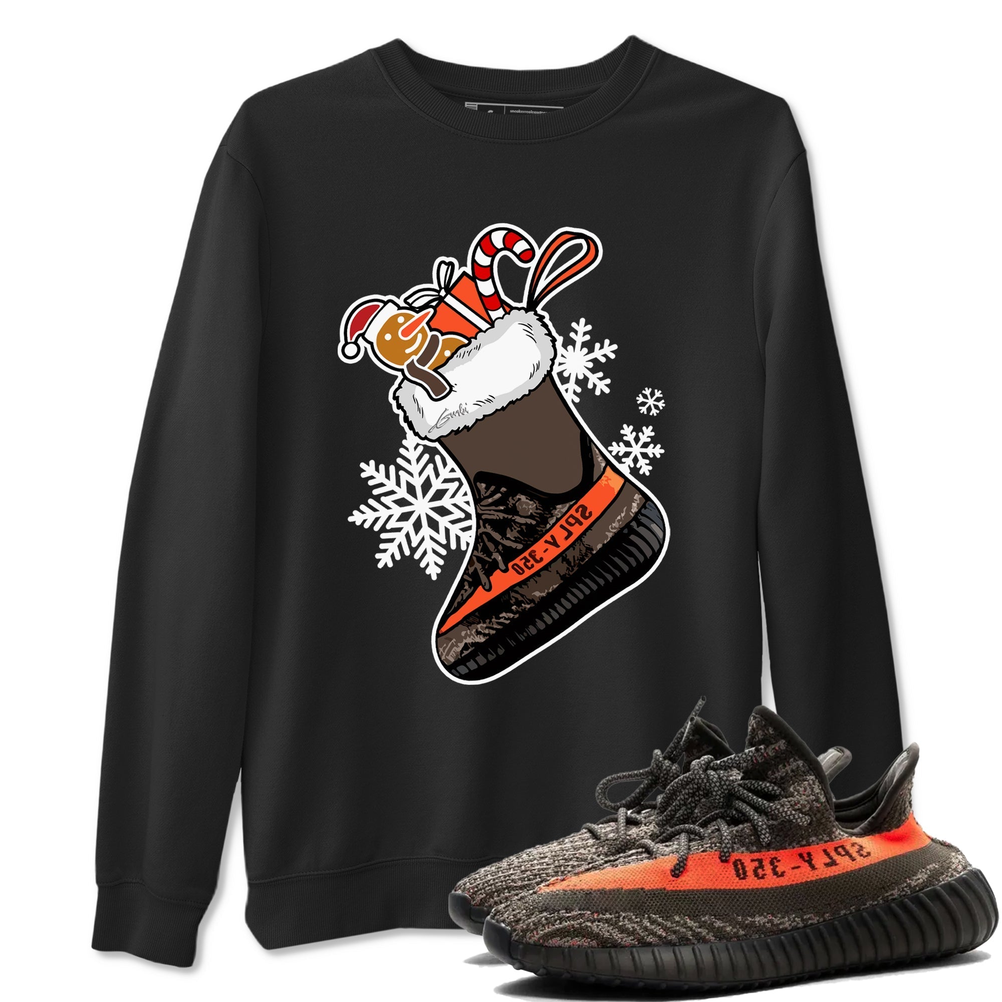 snkmatch Stocking snkmatch Tees - Yeezy 350 Carbon Beluga