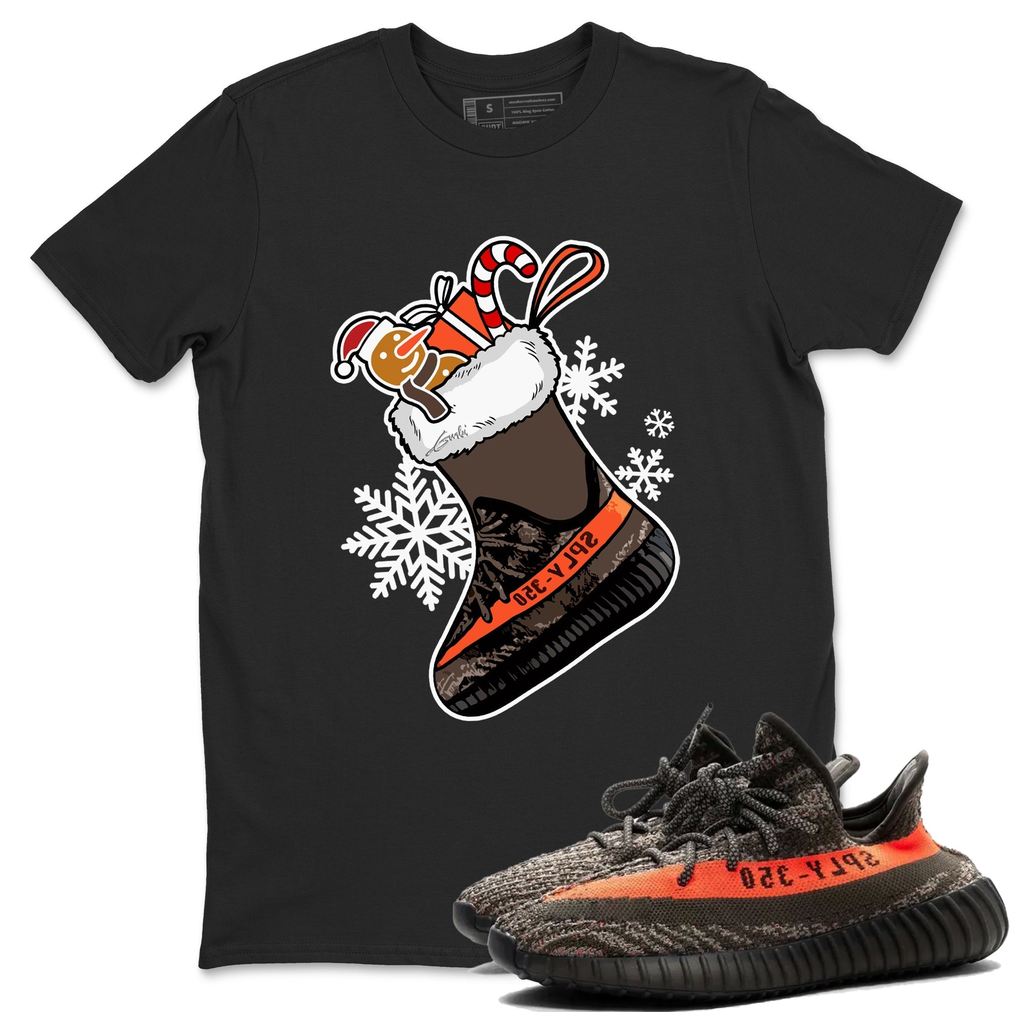 snkmatch Stocking snkmatch Tees - Yeezy 350 Carbon Beluga