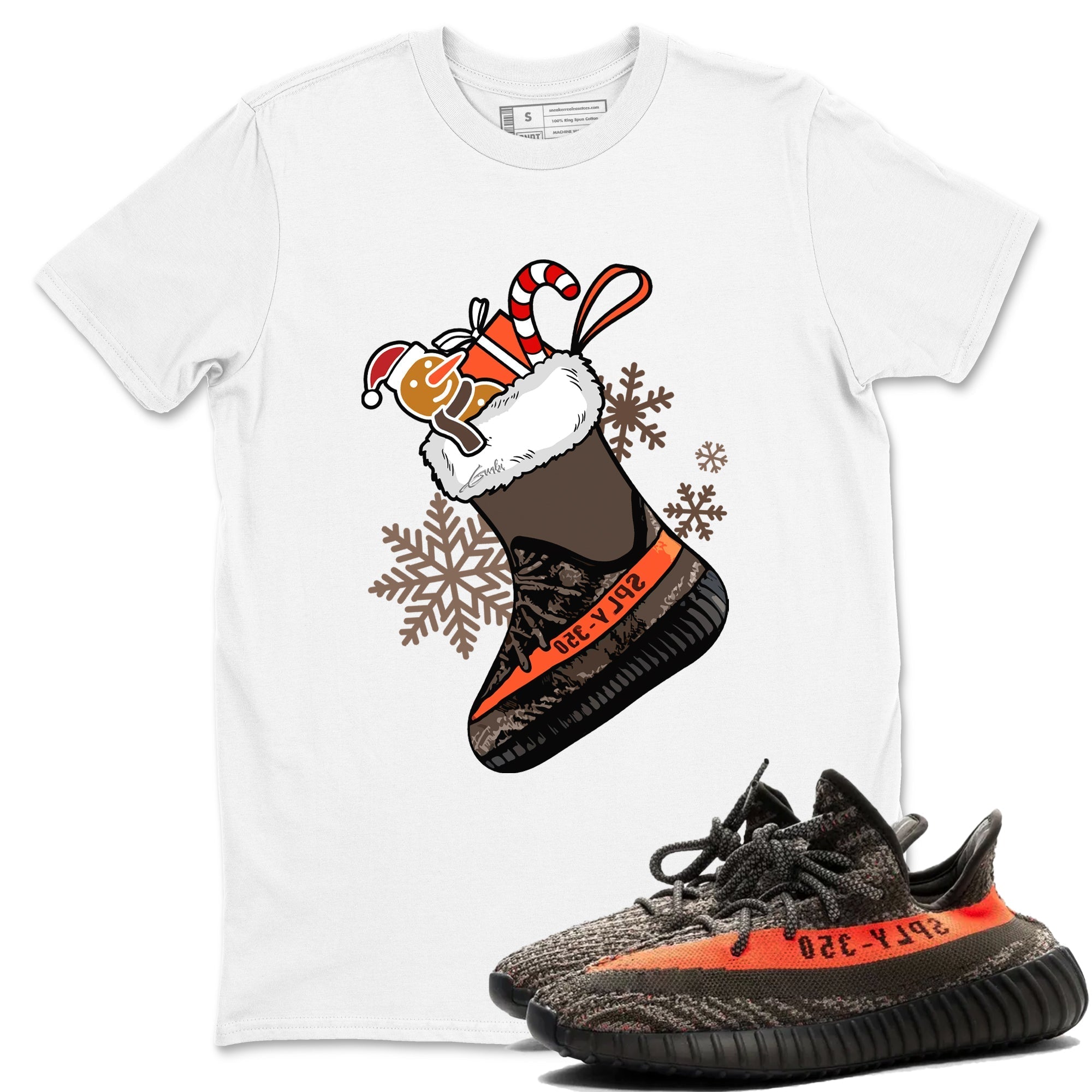 snkmatch Stocking snkmatch Tees - Yeezy 350 Carbon Beluga