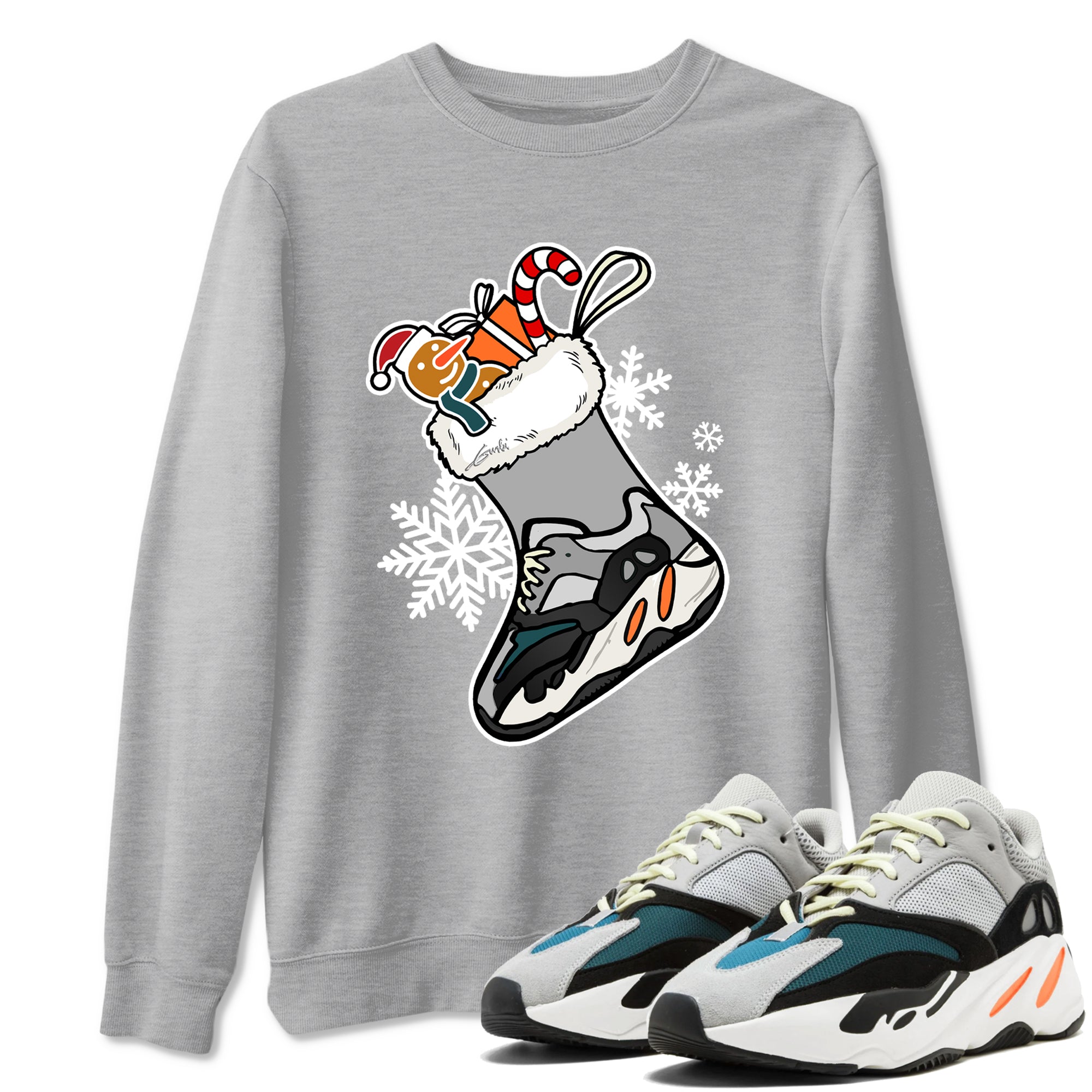 Sneaker Stocking SNRT Sneaker Tees - Yeezy 700 Wave Runner