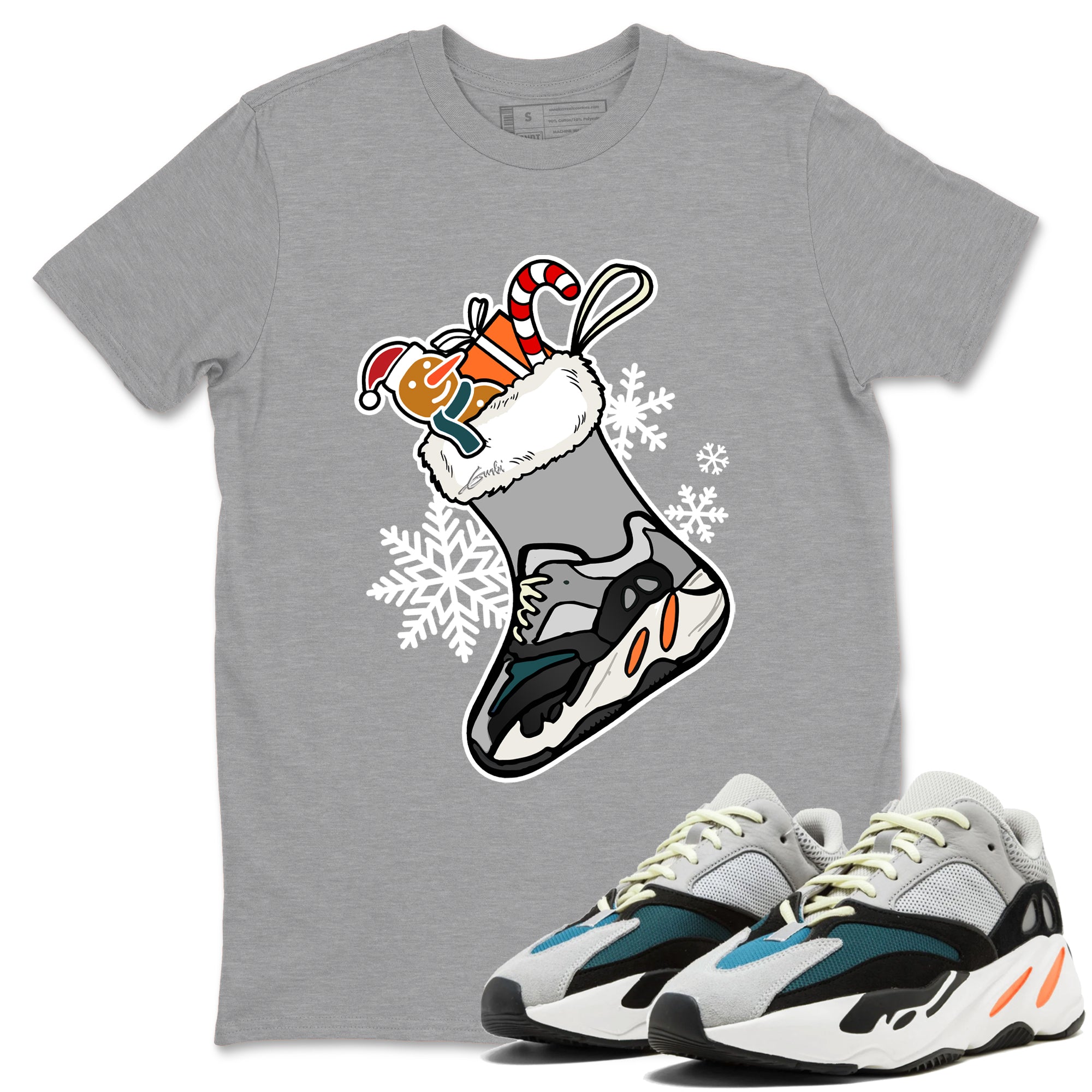 Sneaker Stocking SNRT Sneaker Tees - Yeezy 700 Wave Runner