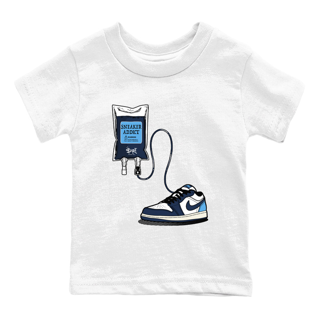 snkmatch Therapy snkmatch Tees Kids - Air Jordan 1 Obsidian