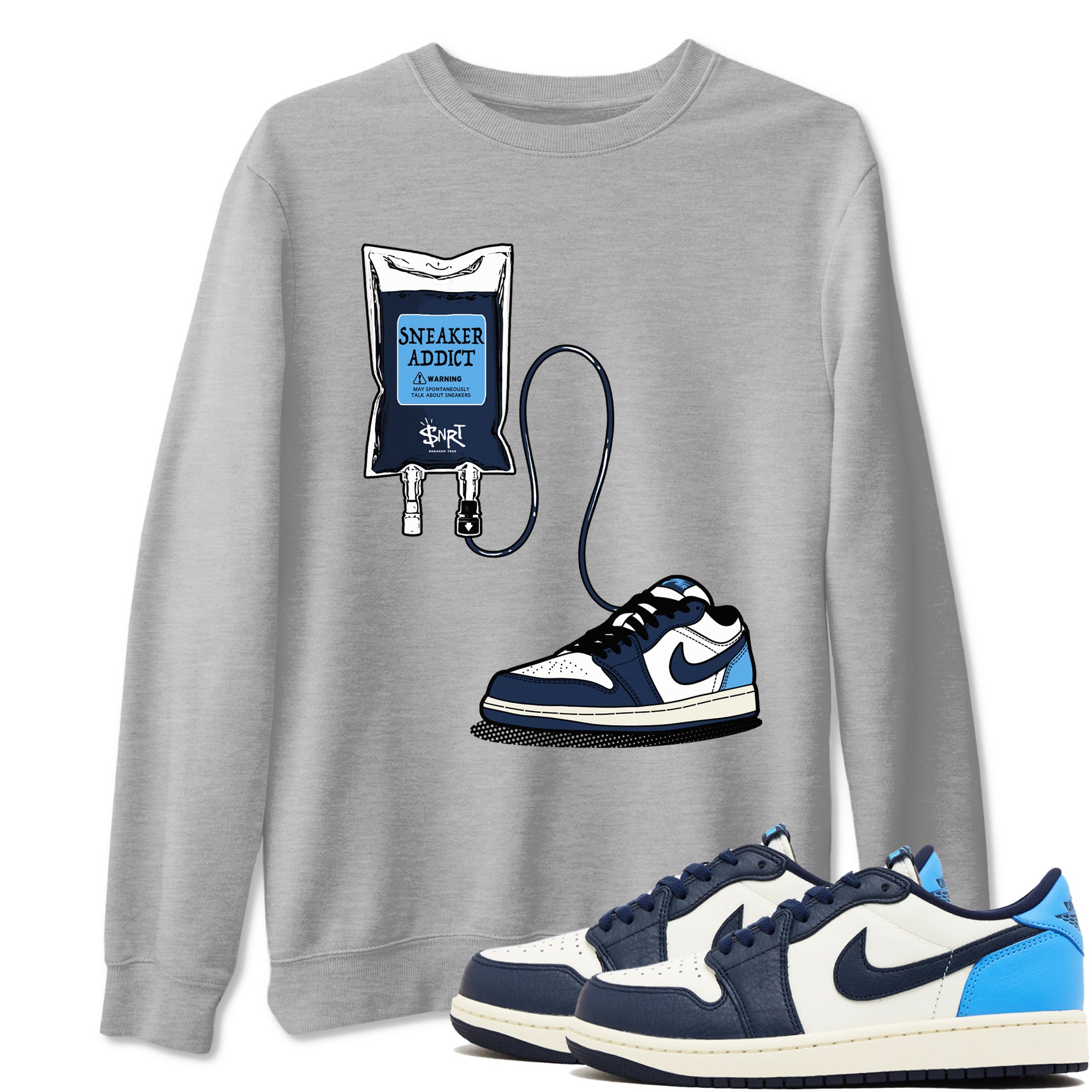 snkmatch Therapy snkmatch Tees - Air Jordan 1 Obsidian