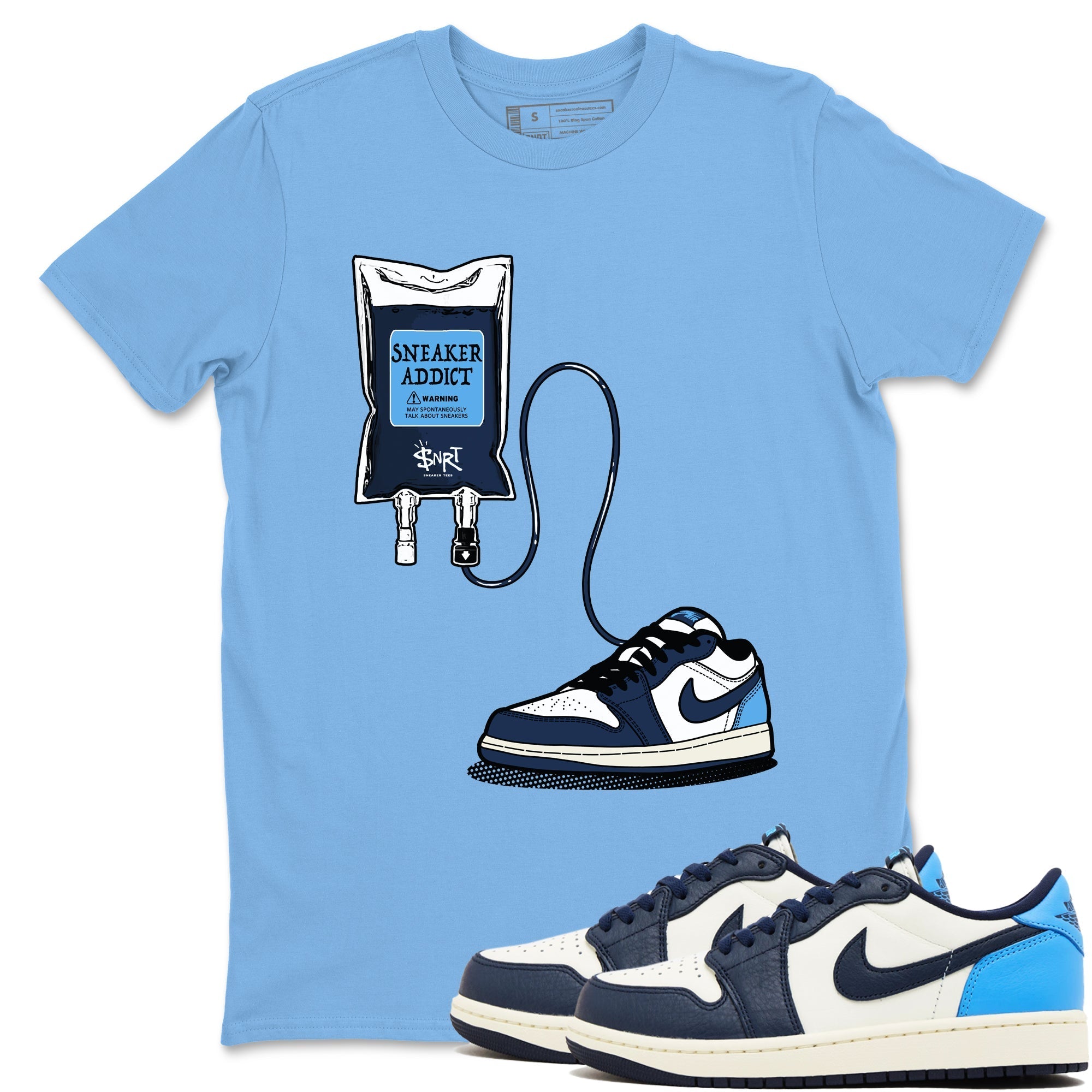 snkmatch Therapy snkmatch Tees - Air Jordan 1 Obsidian