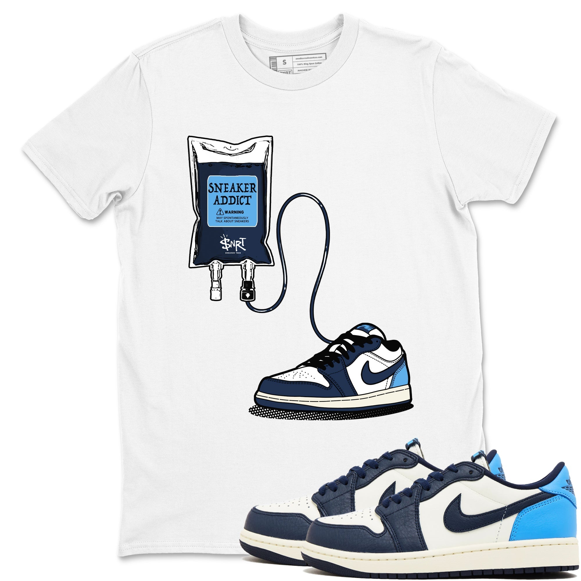 snkmatch Therapy snkmatch Tees - Air Jordan 1 Obsidian