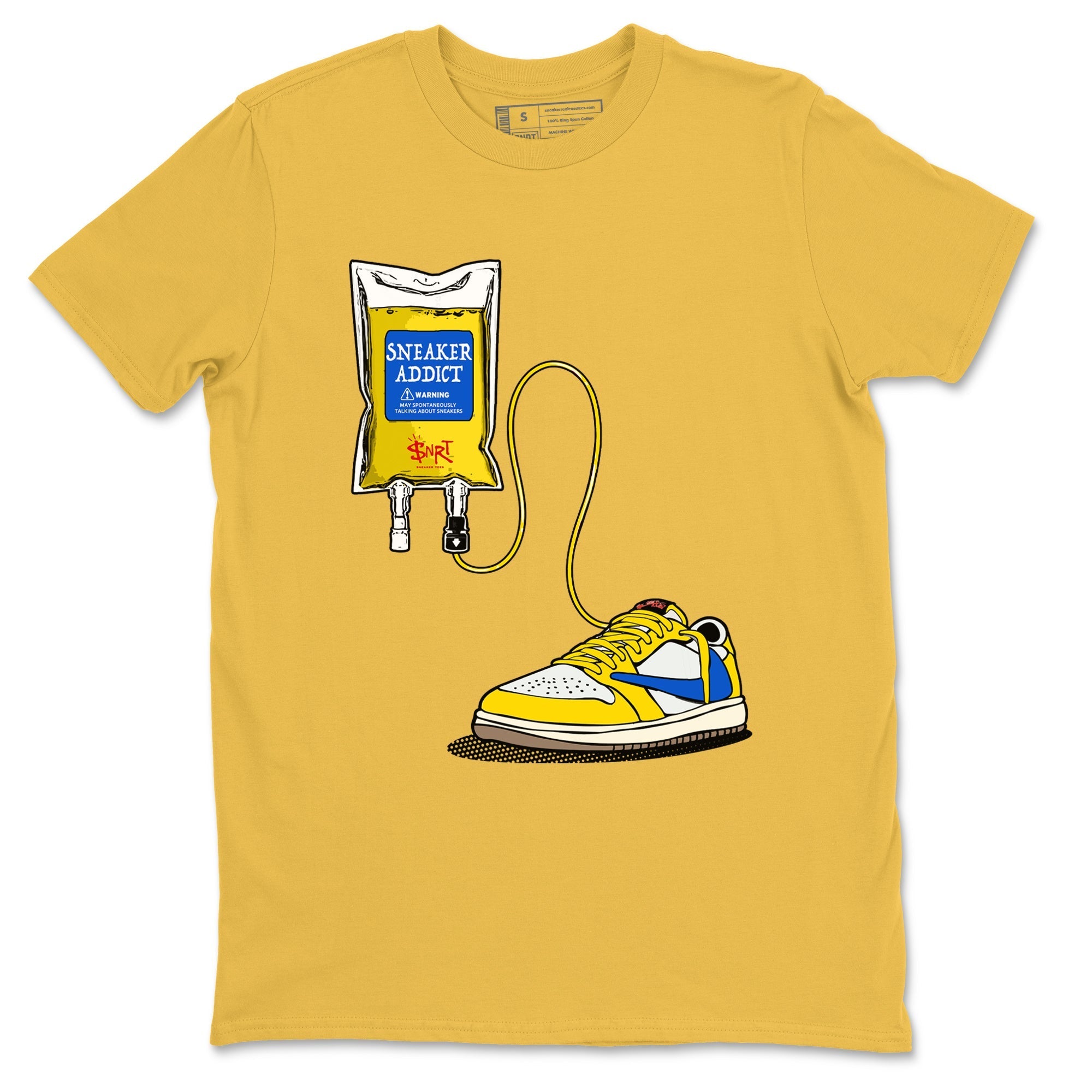 snkmatch Therapy snkmatch Tees - Air Jordan 1 Travis Scott Canary