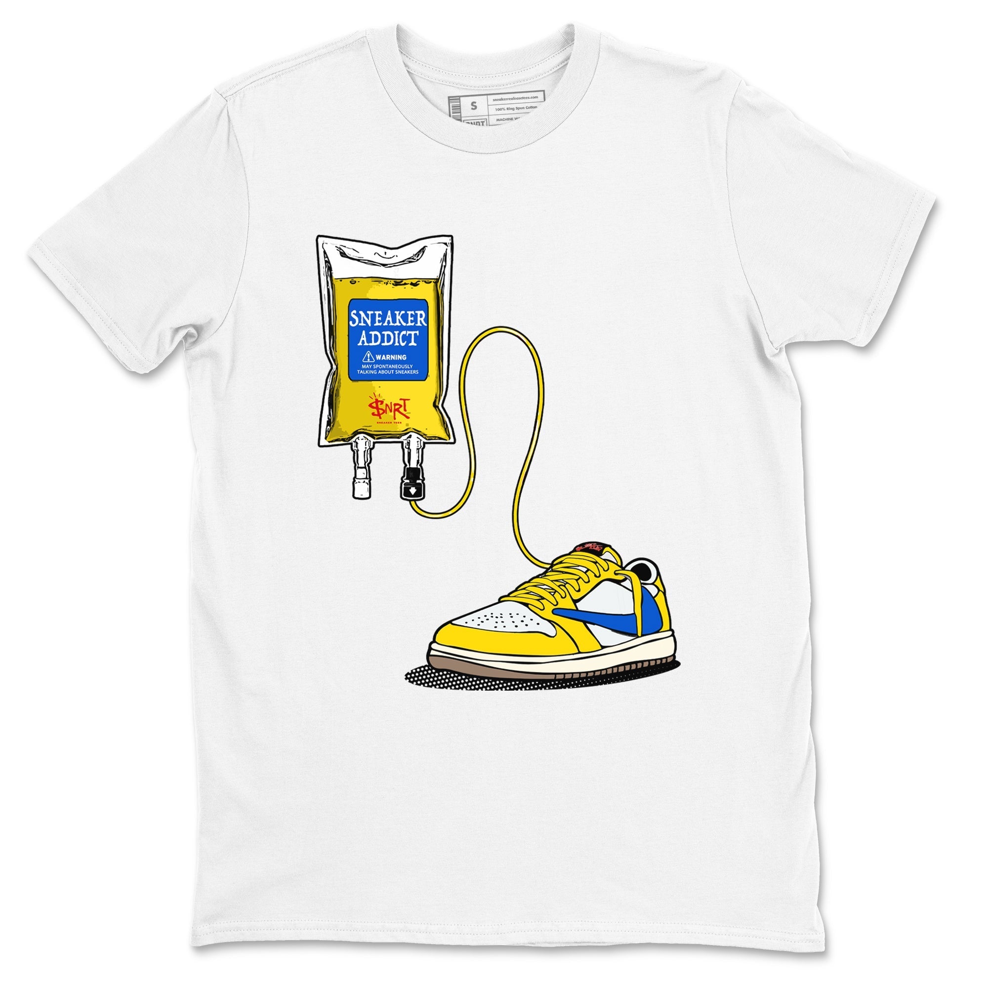 snkmatch Therapy snkmatch Tees - Air Jordan 1 Travis Scott Canary