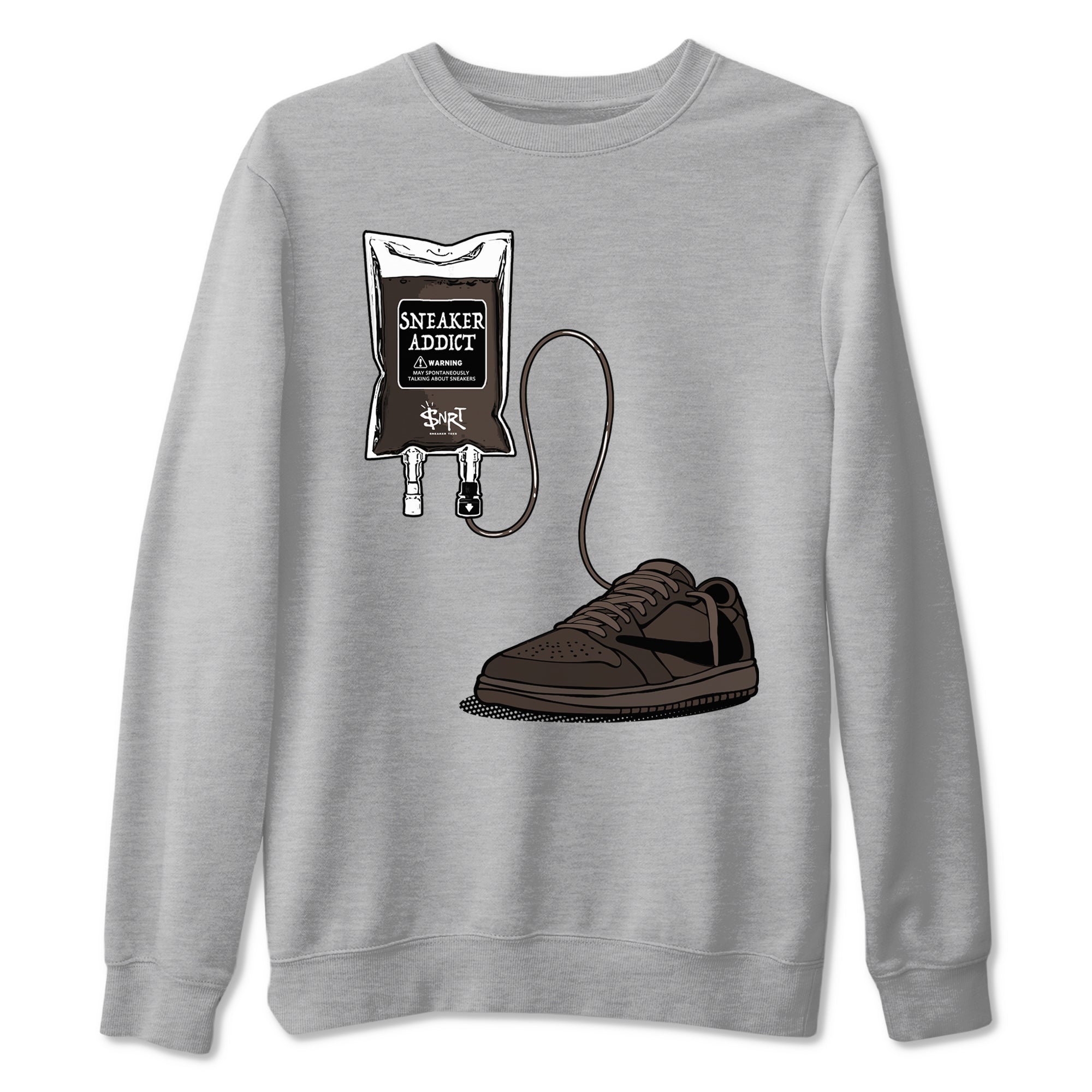 snkmatch Therapy snkmatch Tees - Air Jordan 1 Travis Scott Velvet Brown