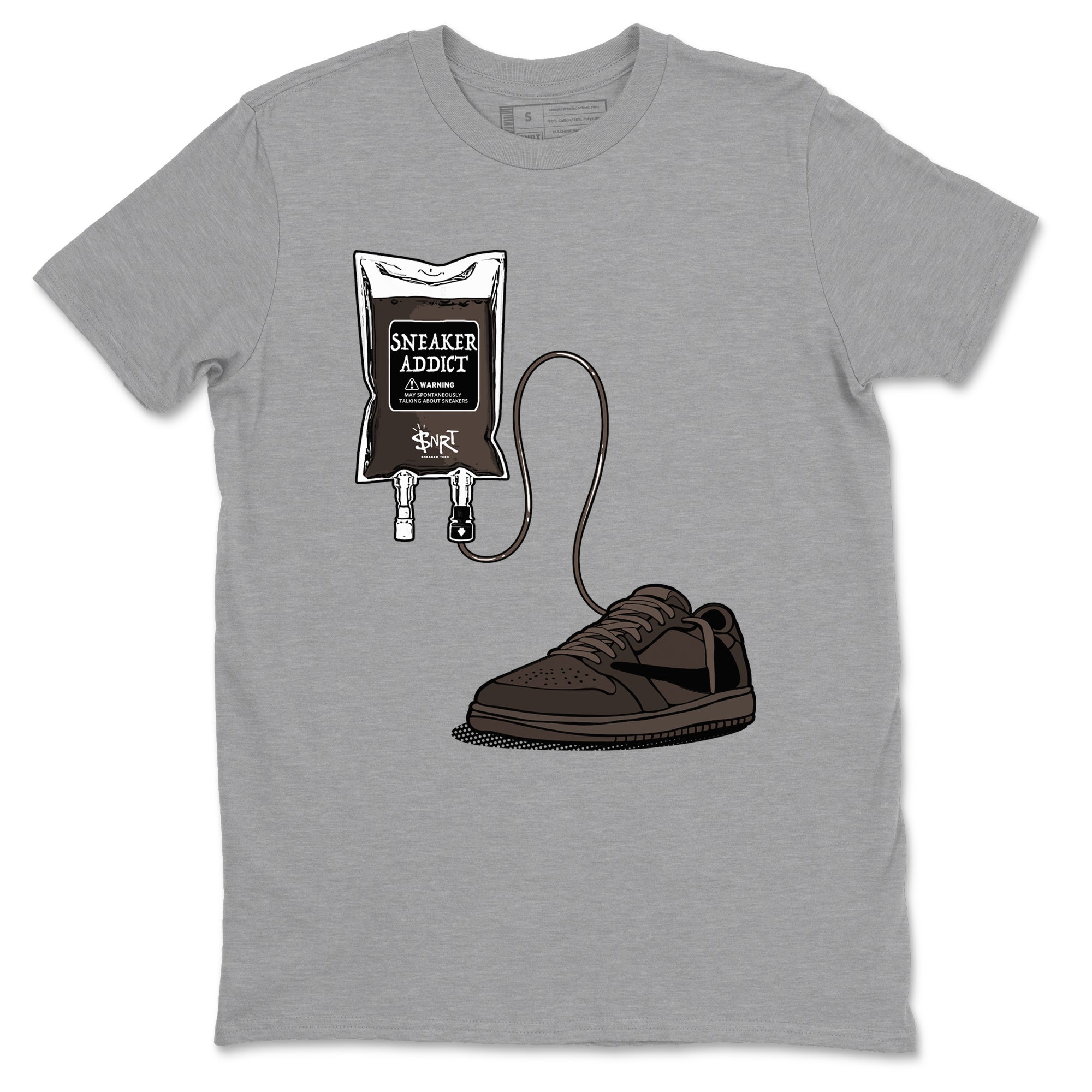 snkmatch Therapy snkmatch Tees - Air Jordan 1 Travis Scott Velvet Brown