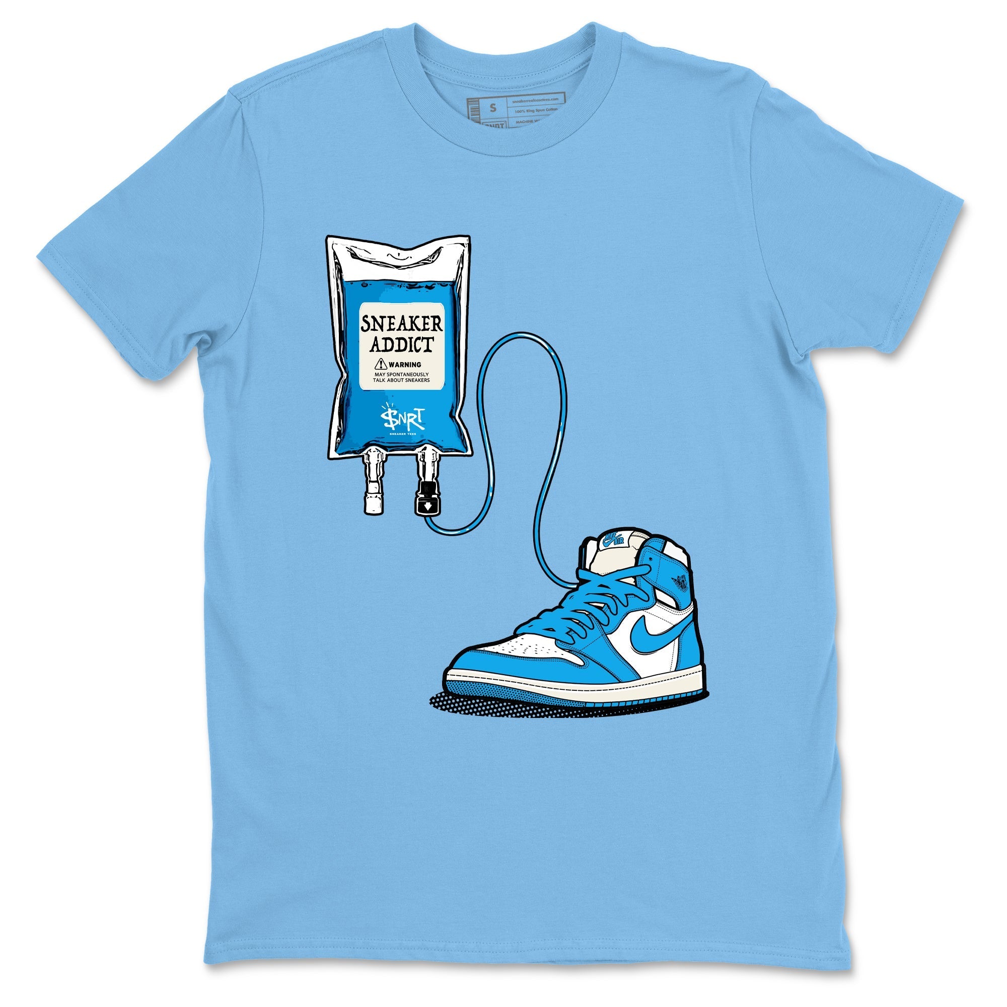 snkmatch Therapy snkmatch Tees - Air Jordan 1 UNC Reimagined