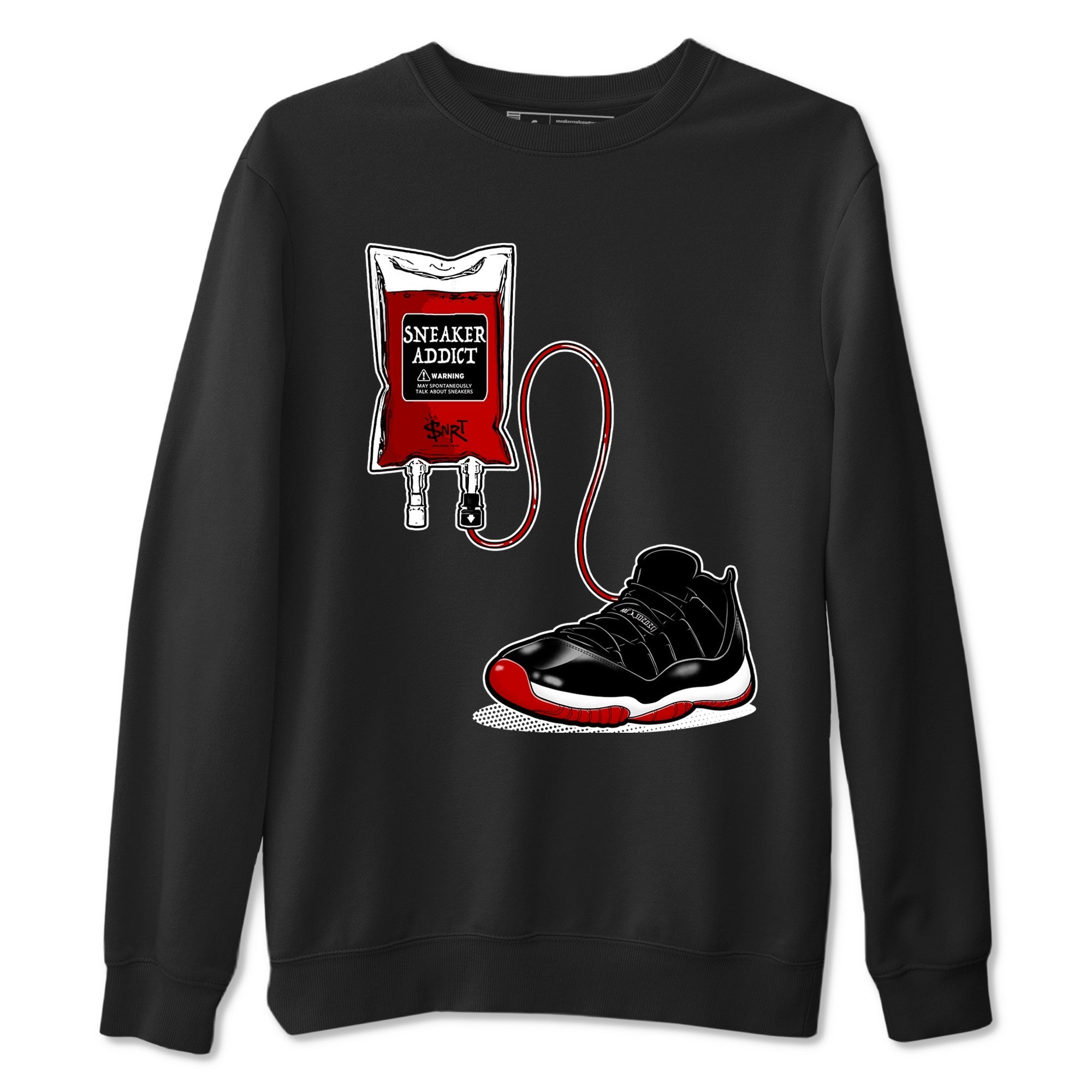 snkmatch Therapy snkmatch Tees - Air Jordan 11 Bred