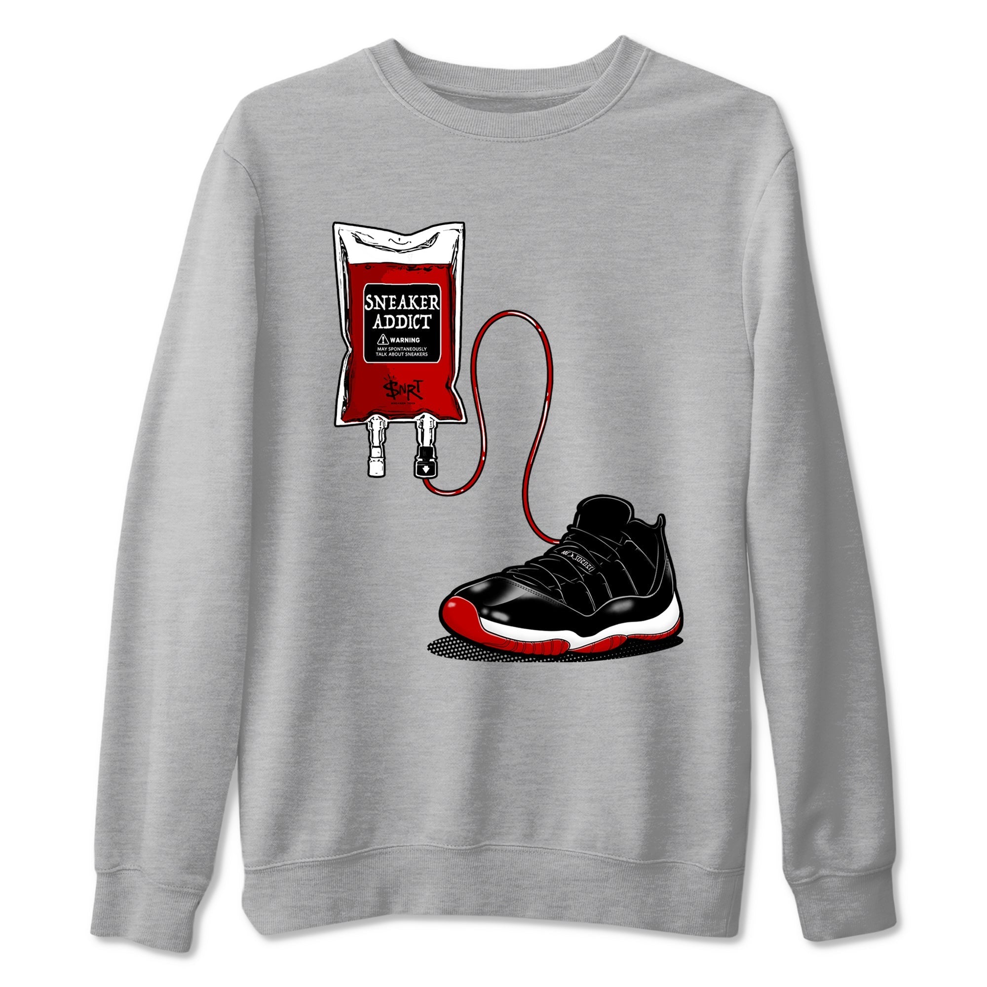 snkmatch Therapy snkmatch Tees - Air Jordan 11 Bred