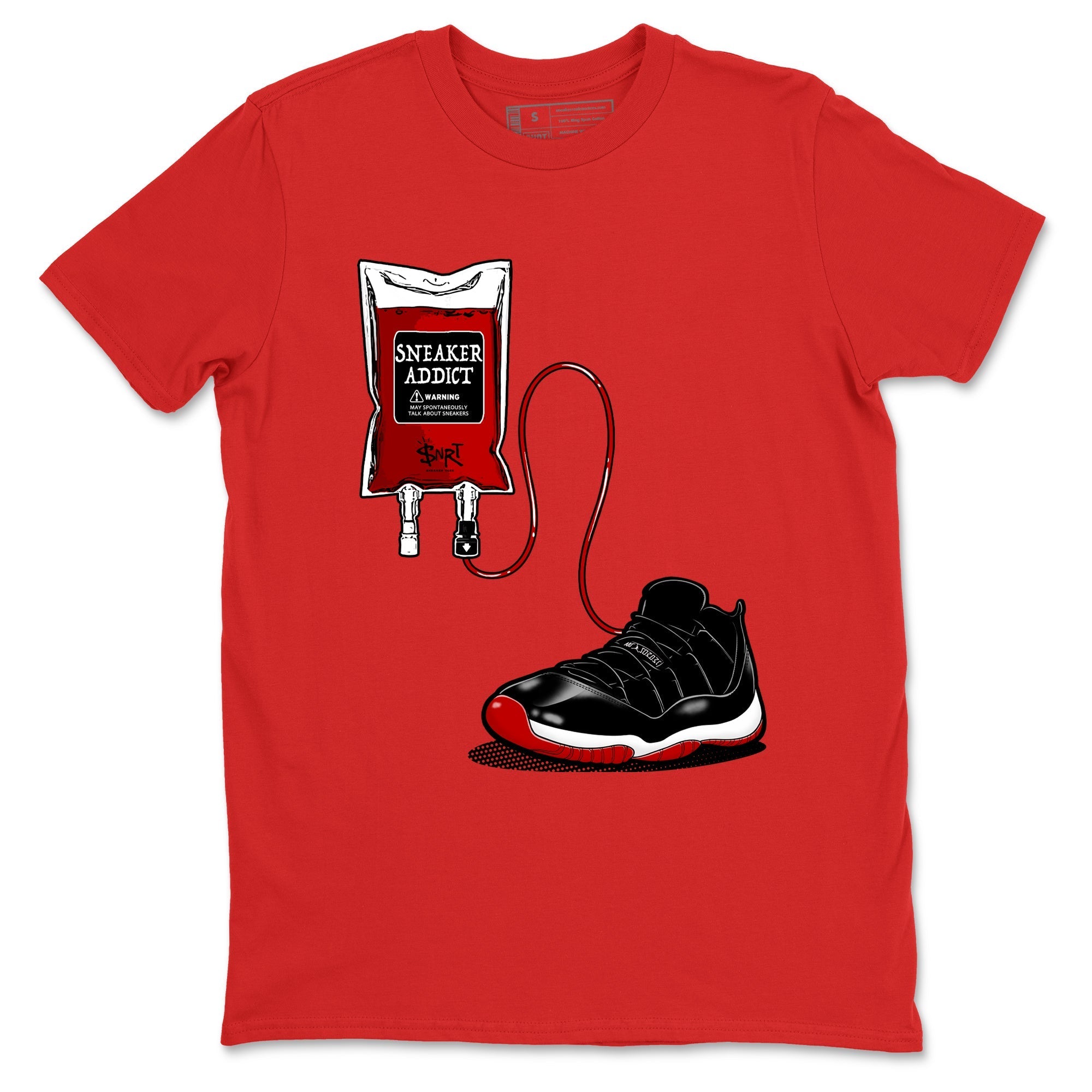 snkmatch Therapy snkmatch Tees - Air Jordan 11 Bred