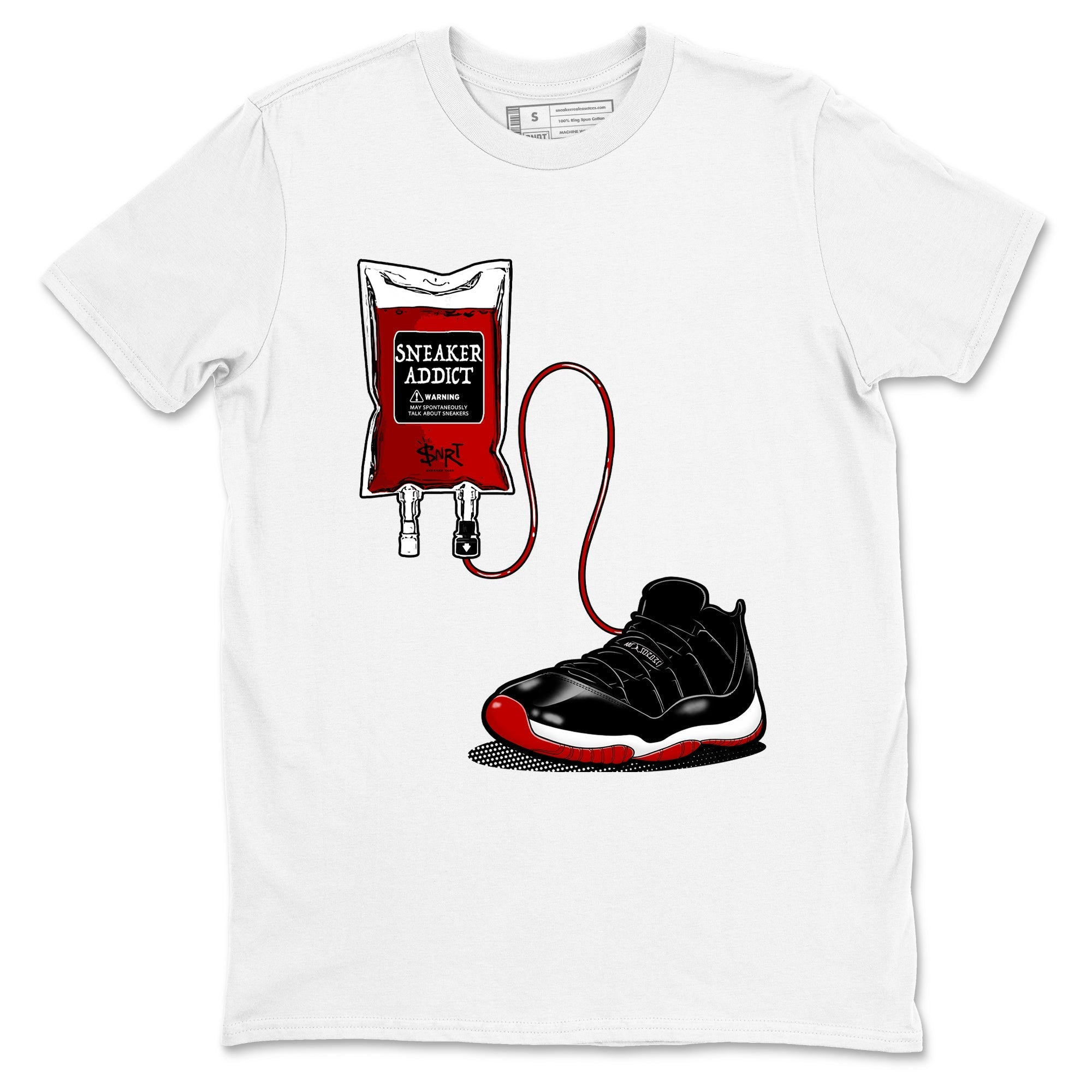 snkmatch Therapy snkmatch Tees - Air Jordan 11 Bred