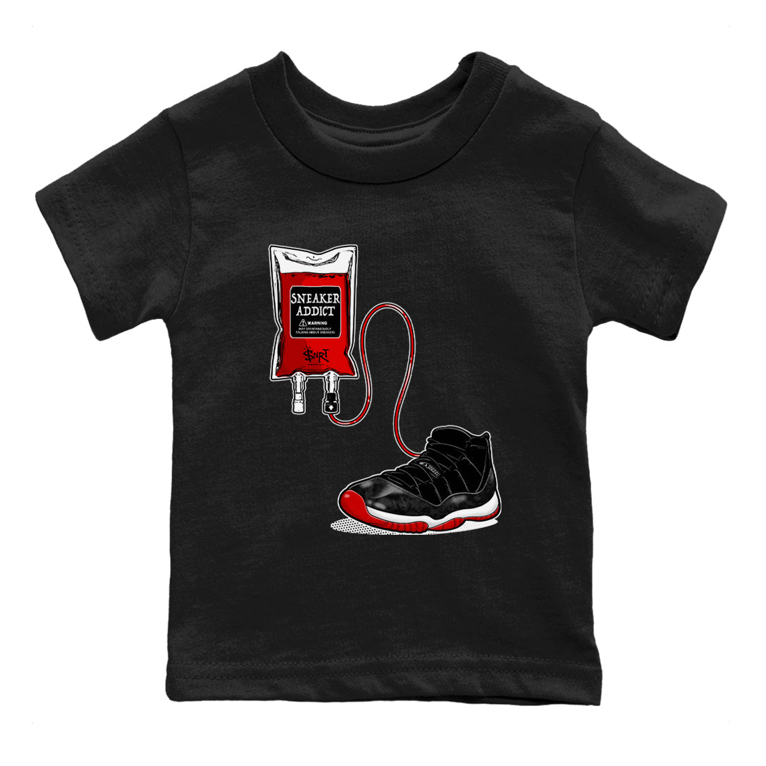 snkmatch Therapy snkmatch Tees Kids - Air Jordan 11 Bred Velvet