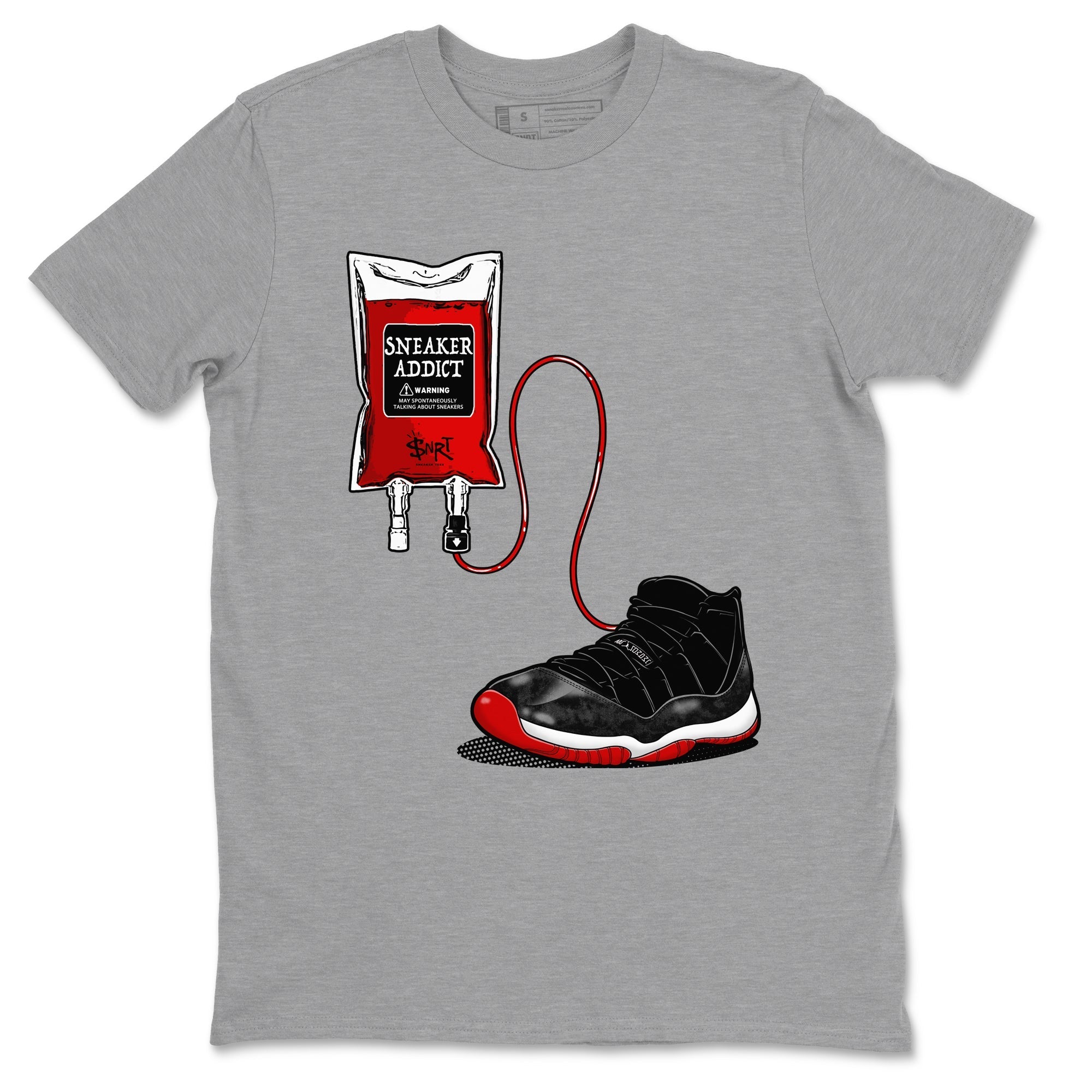 snkmatch Therapy snkmatch Tees - Air Jordan 11 Bred Velvet