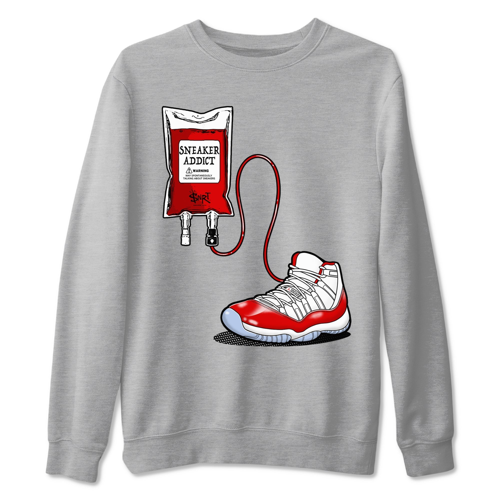 snkmatch Therapy snkmatch Tees - Air Jordan 11 Cherry