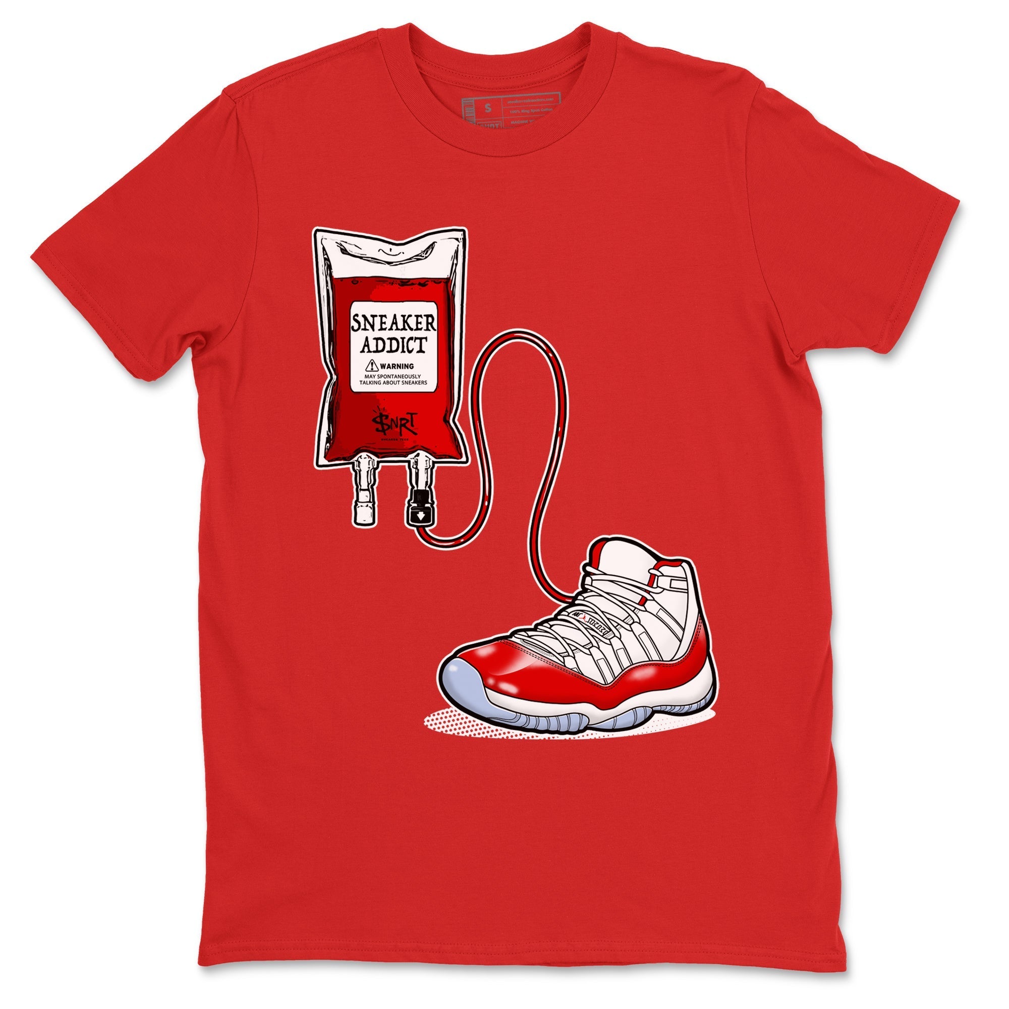 snkmatch Therapy snkmatch Tees - Air Jordan 11 Cherry