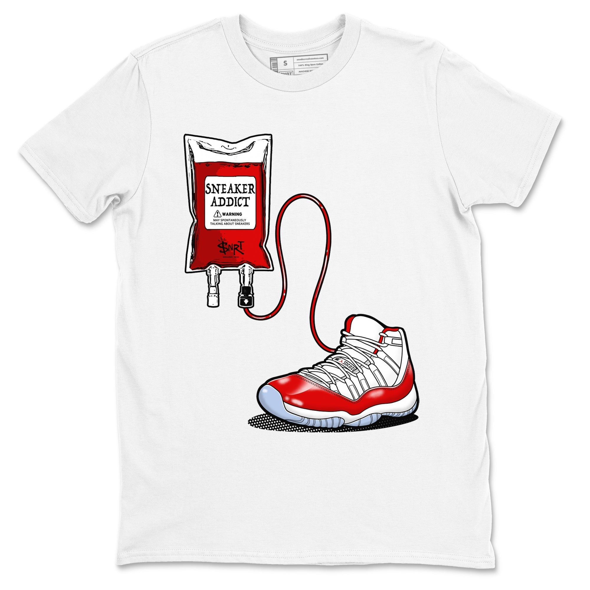 snkmatch Therapy snkmatch Tees - Air Jordan 11 Cherry