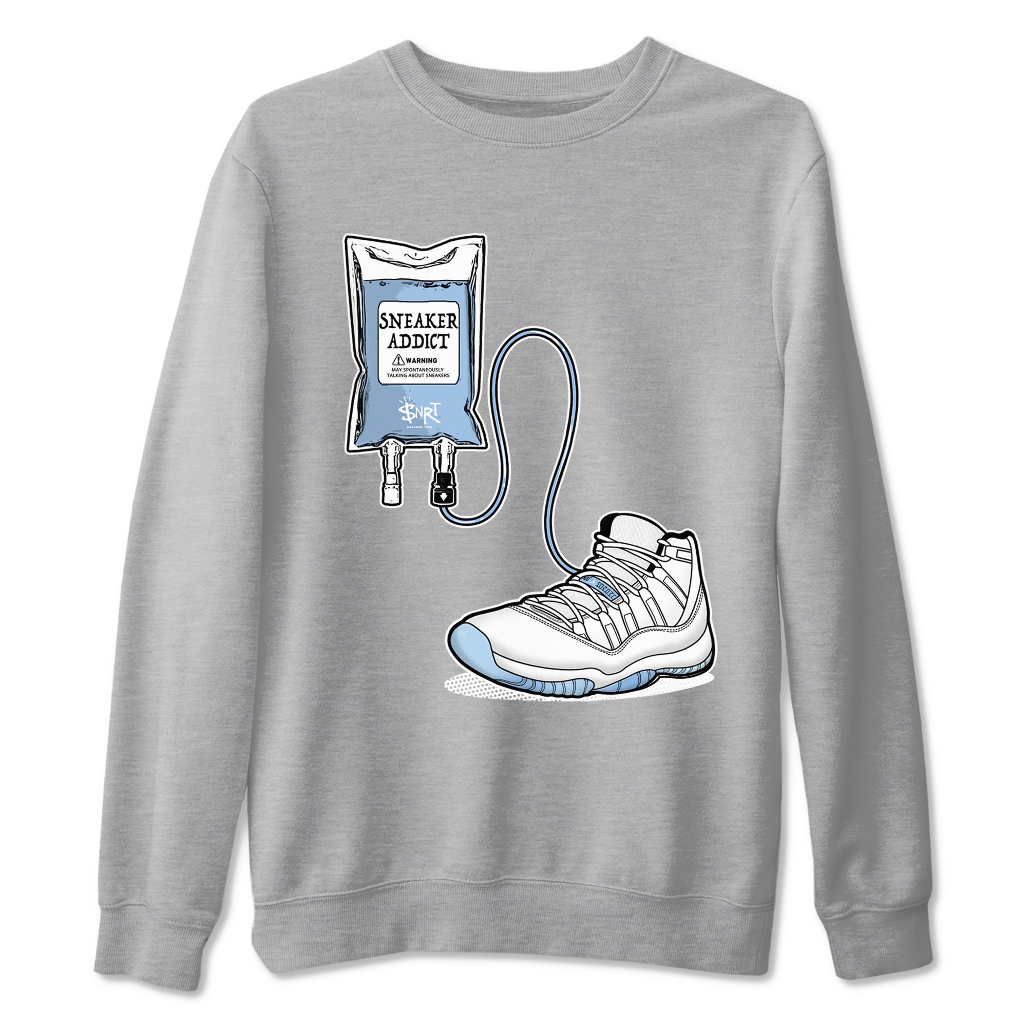 snkmatch Therapy snkmatch Tees - Air Jordan 11 Retro Legend Blue