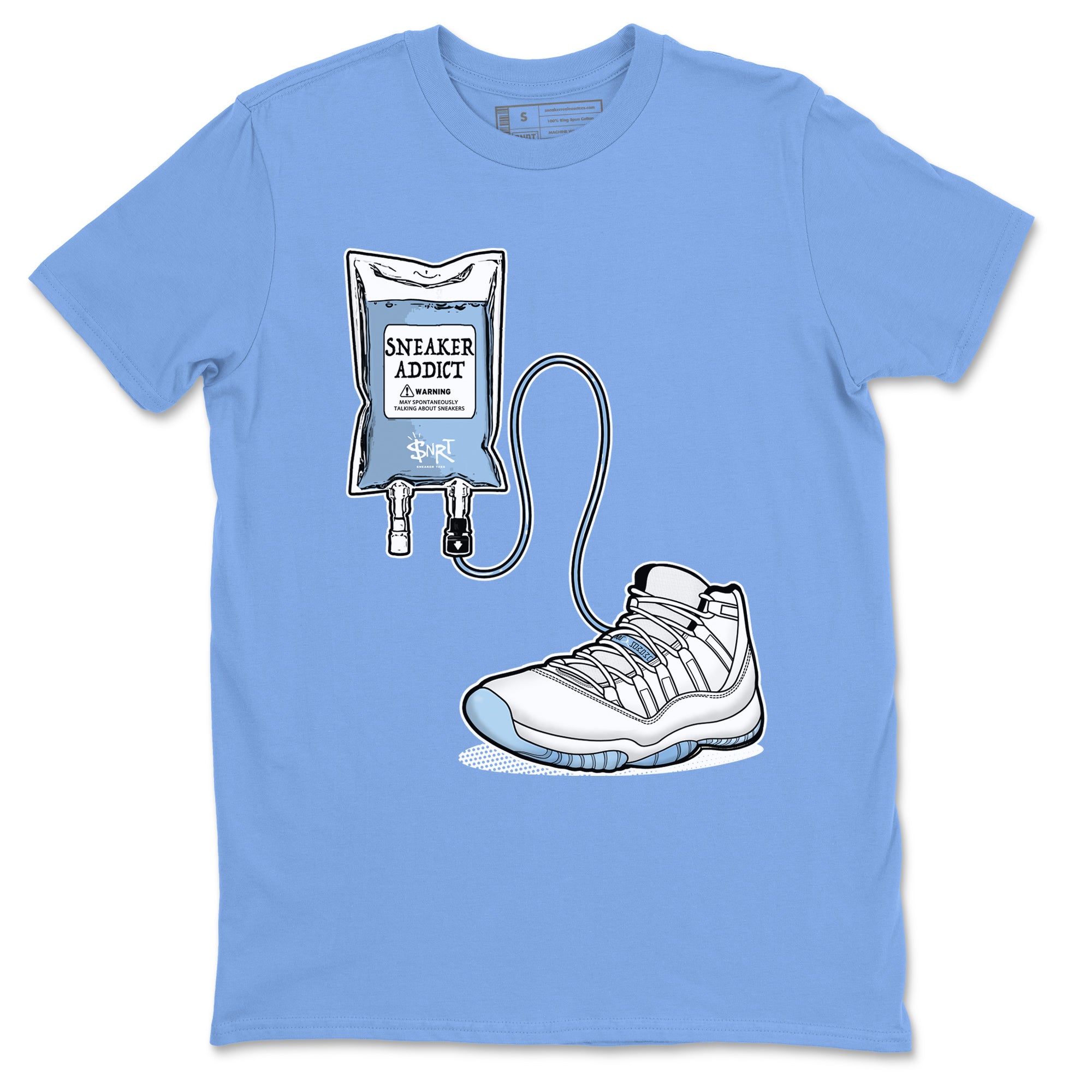 snkmatch Therapy snkmatch Tees - Air Jordan 11 Retro Legend Blue