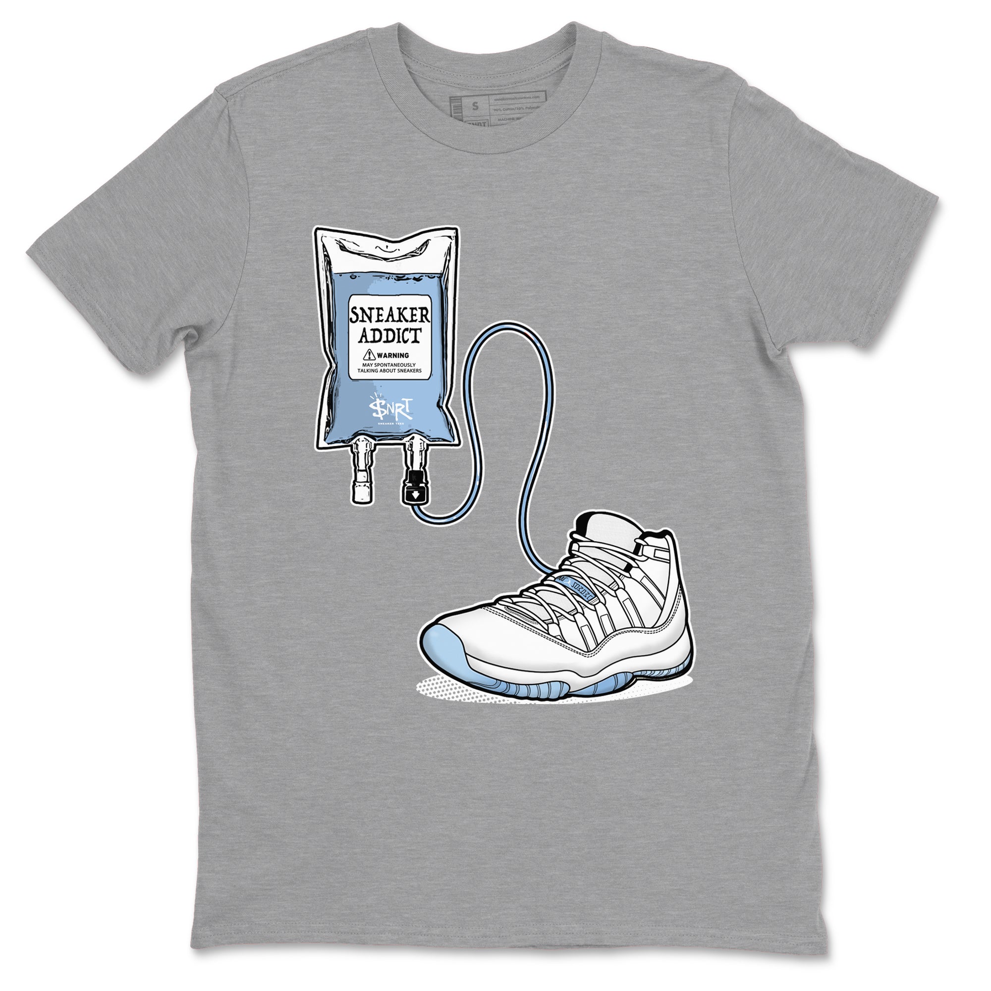 snkmatch Therapy snkmatch Tees - Air Jordan 11 Retro Legend Blue