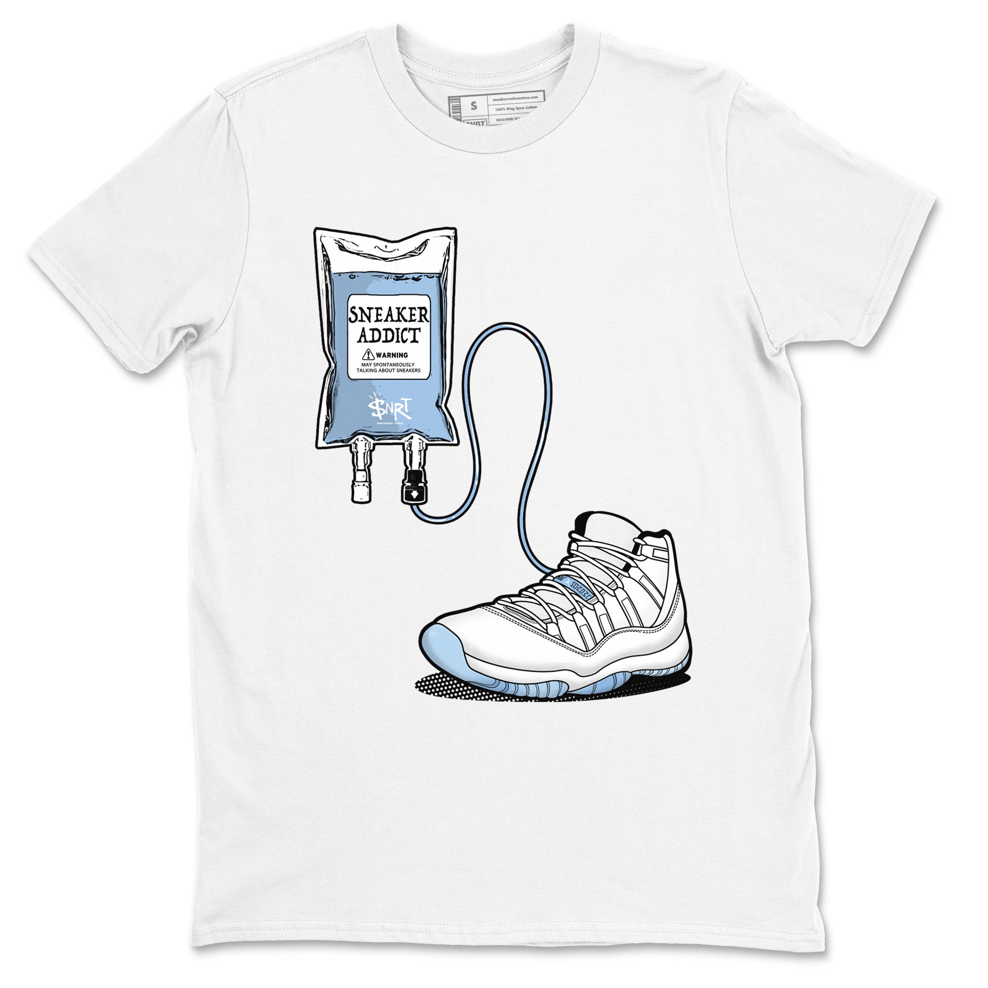 snkmatch Therapy snkmatch Tees - Air Jordan 11 Retro Legend Blue