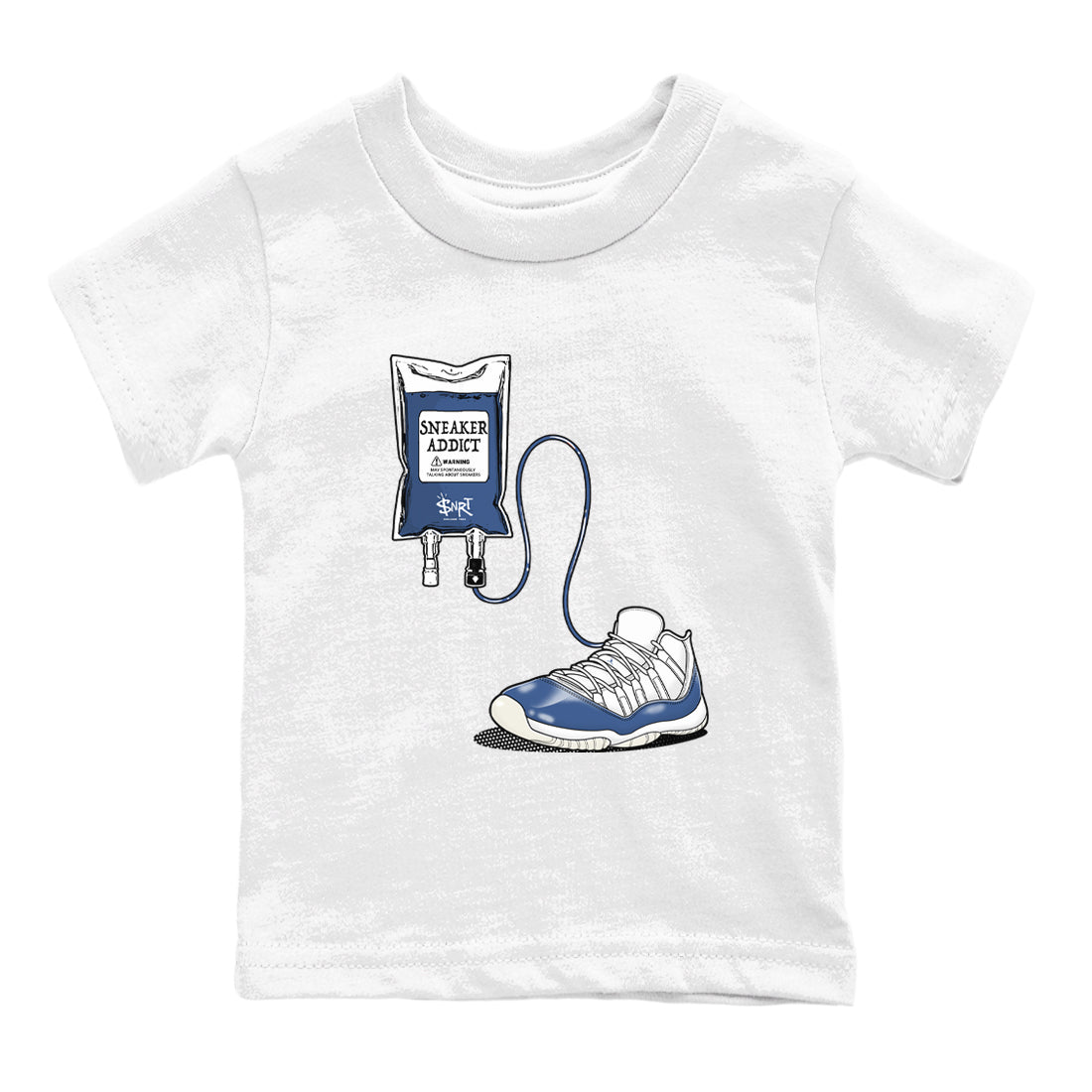 snkmatch Therapy snkmatch Tees Kids - Air Jordan 11 Diffused Blue