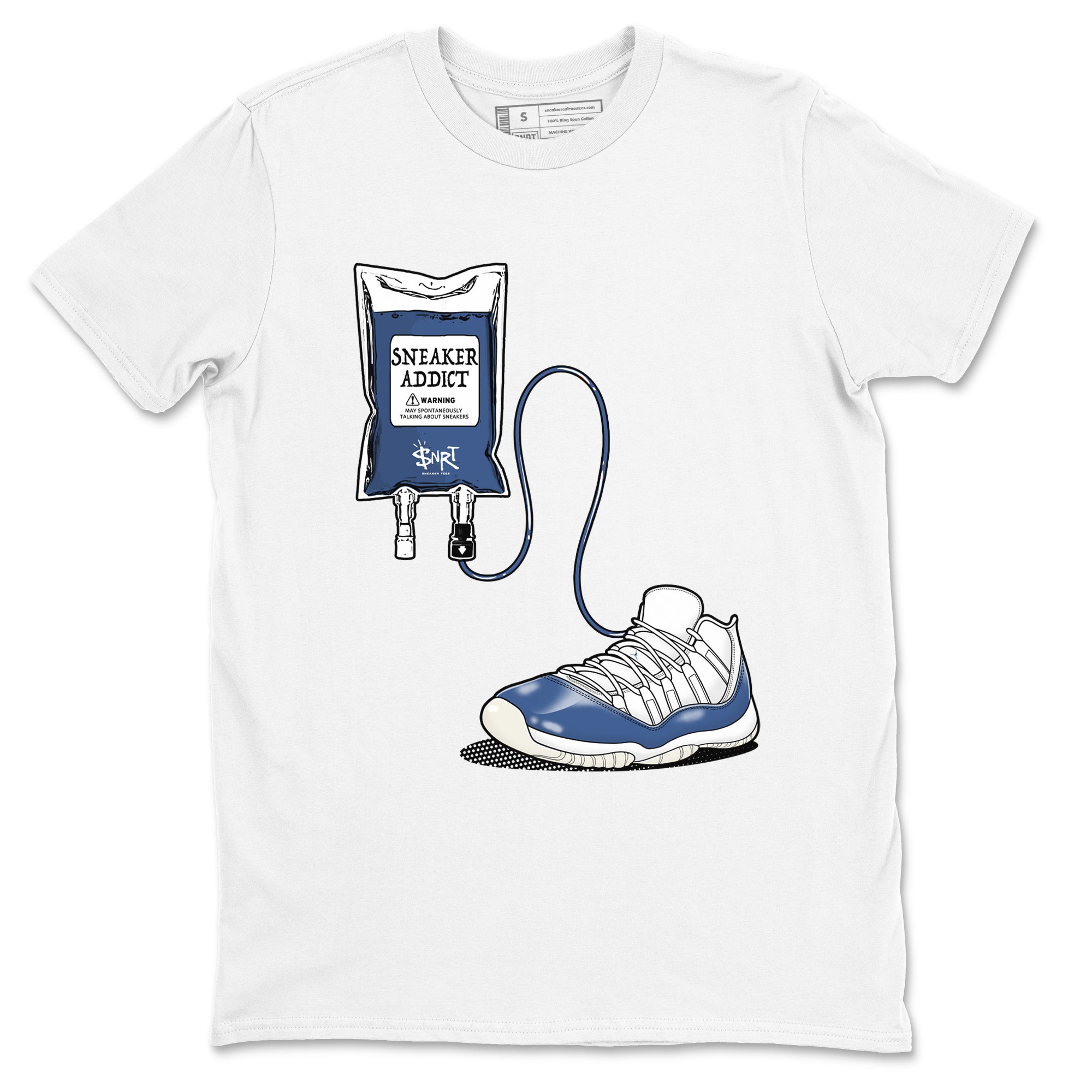 snkmatch Therapy snkmatch Tees - Air Jordan 11 Diffused Blue