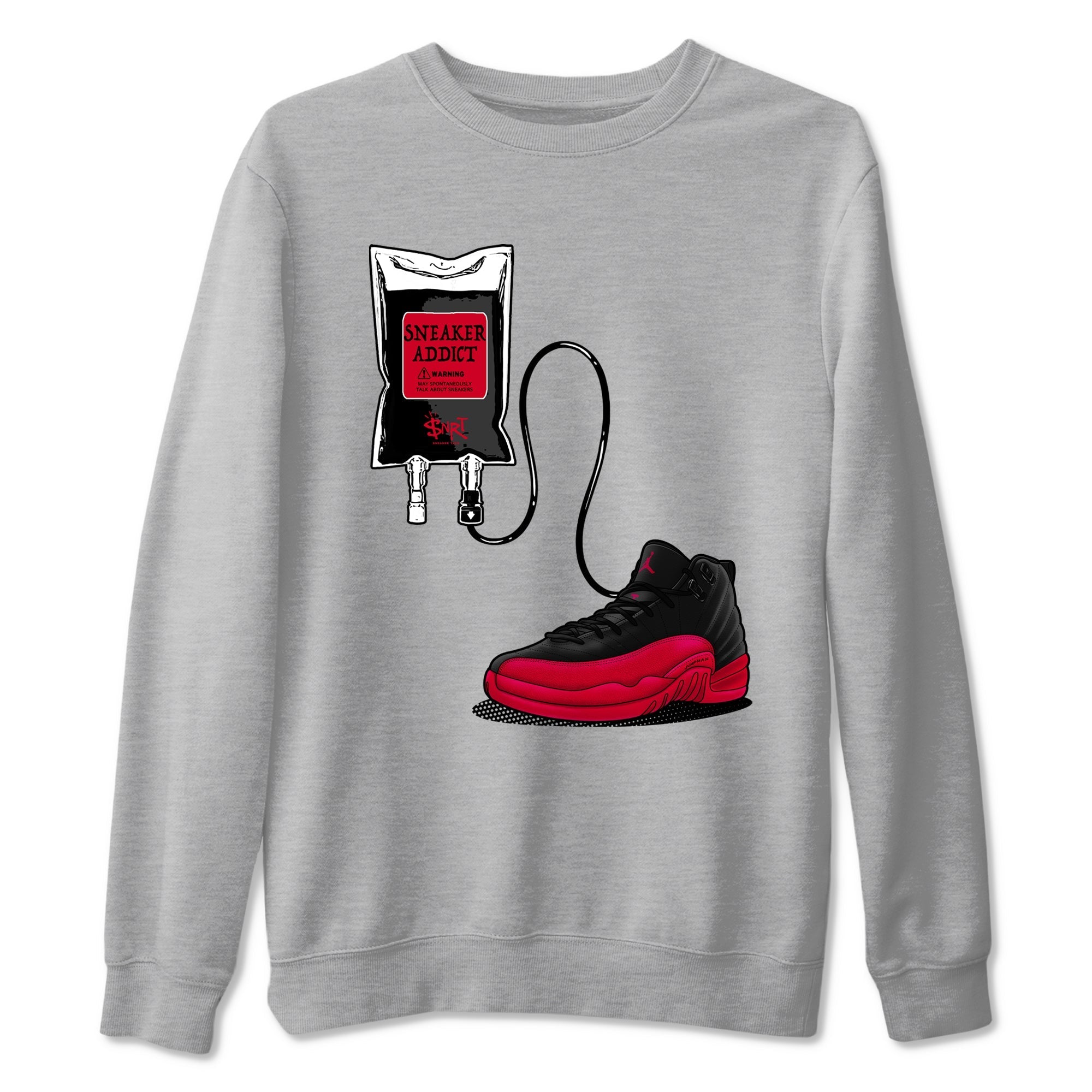 snkmatch Therapy snkmatch Tees - Air Jordan 12 Flu Game