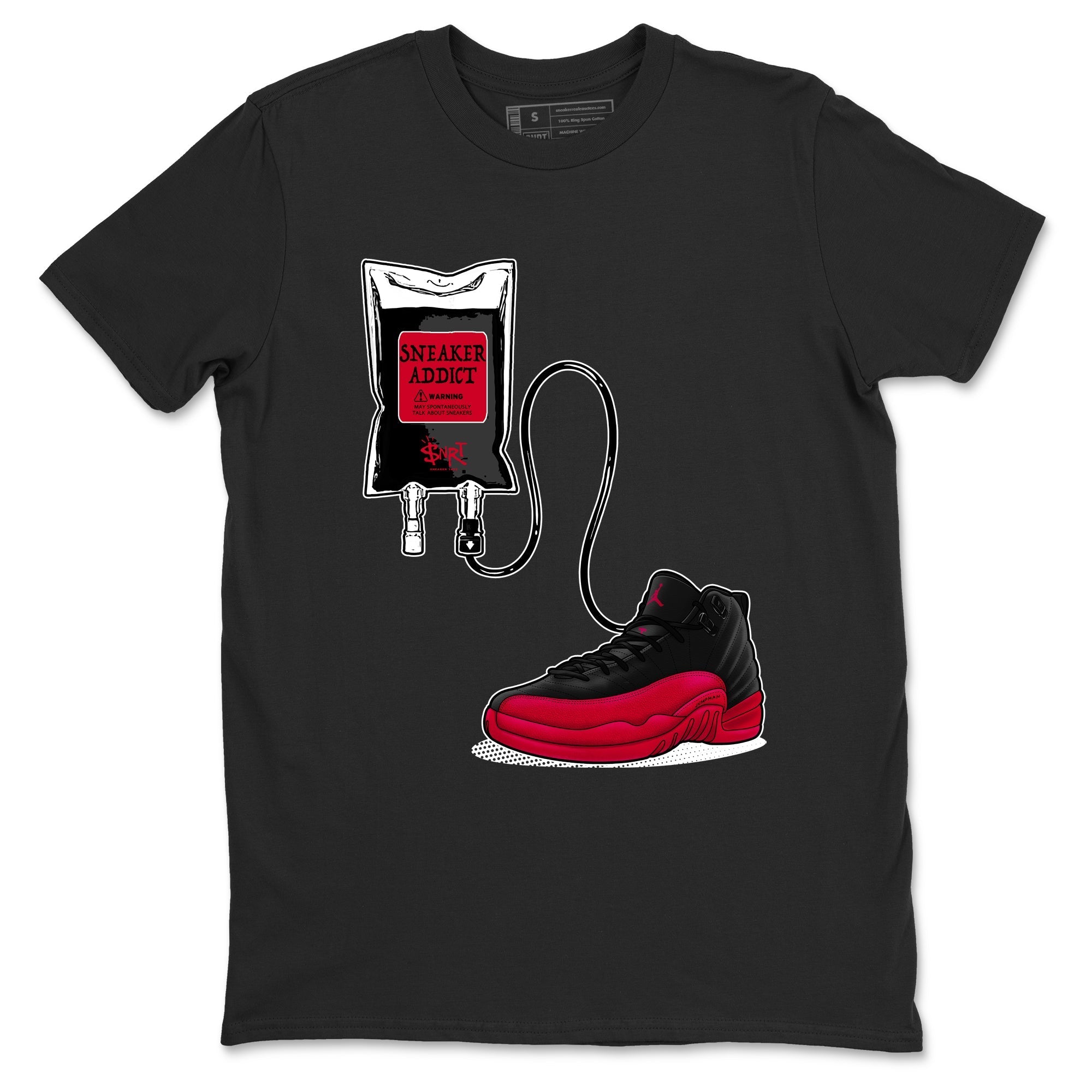 snkmatch Therapy snkmatch Tees - Air Jordan 12 Flu Game