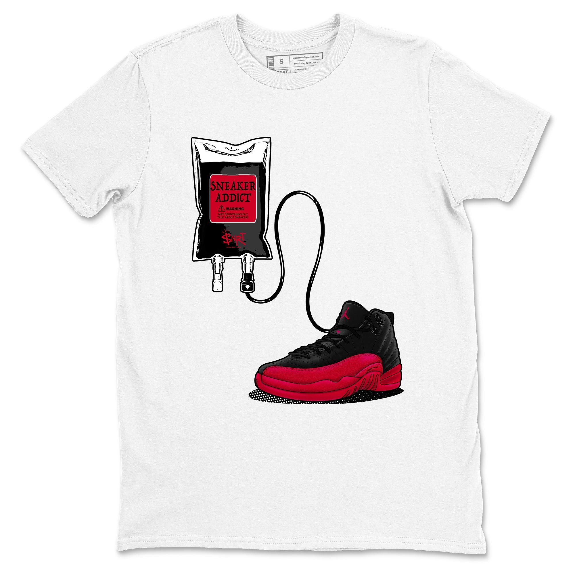 snkmatch Therapy snkmatch Tees - Air Jordan 12 Flu Game
