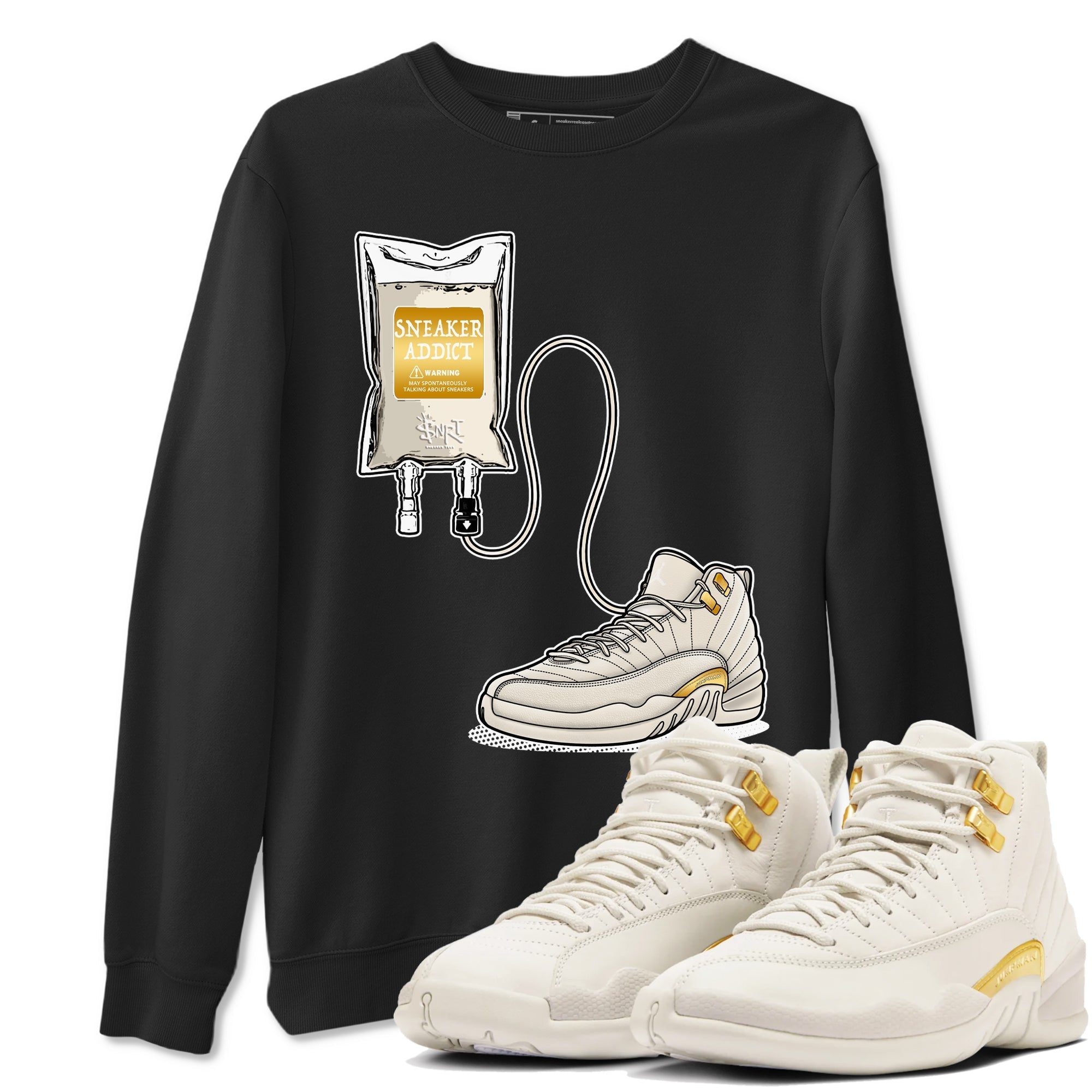 snkmatch Therapy snkmatch Tees - Air Jordan 12 Phantom