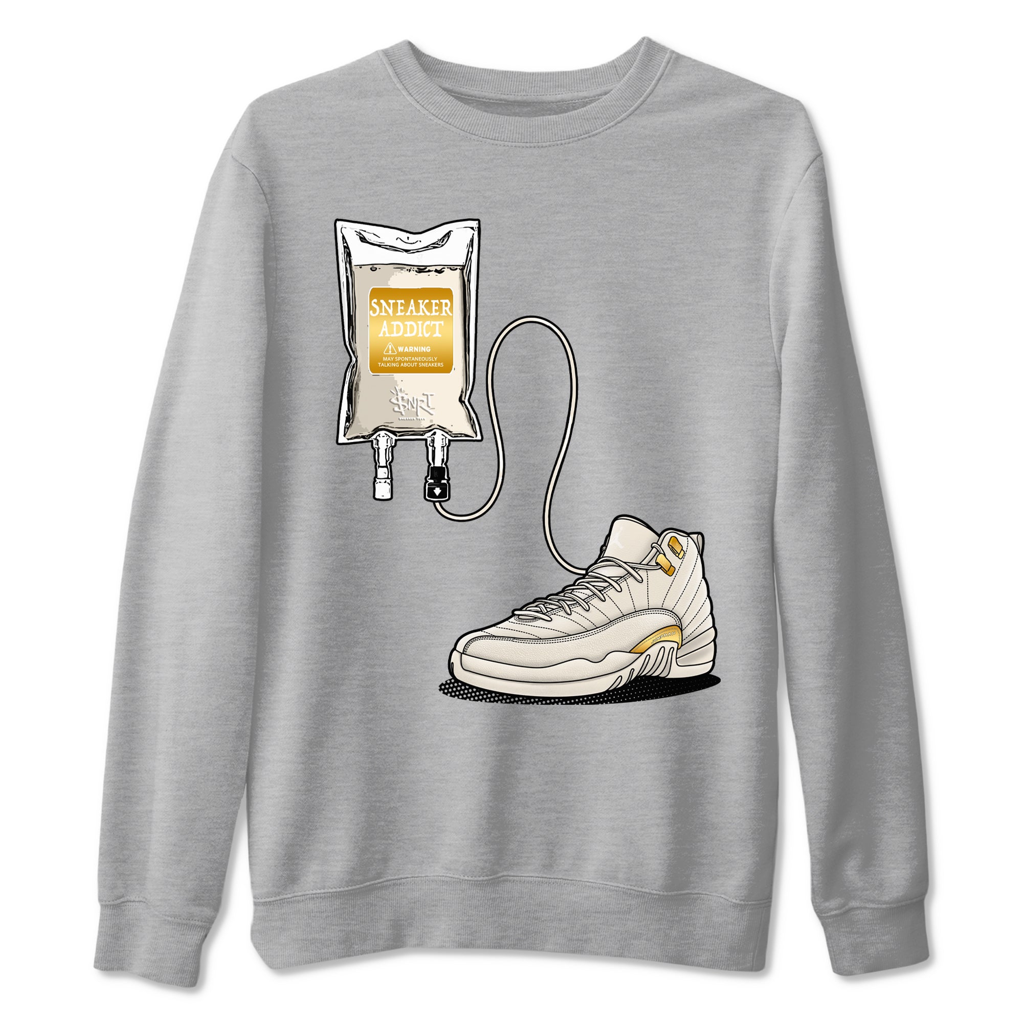 snkmatch Therapy snkmatch Tees - Air Jordan 12 Phantom