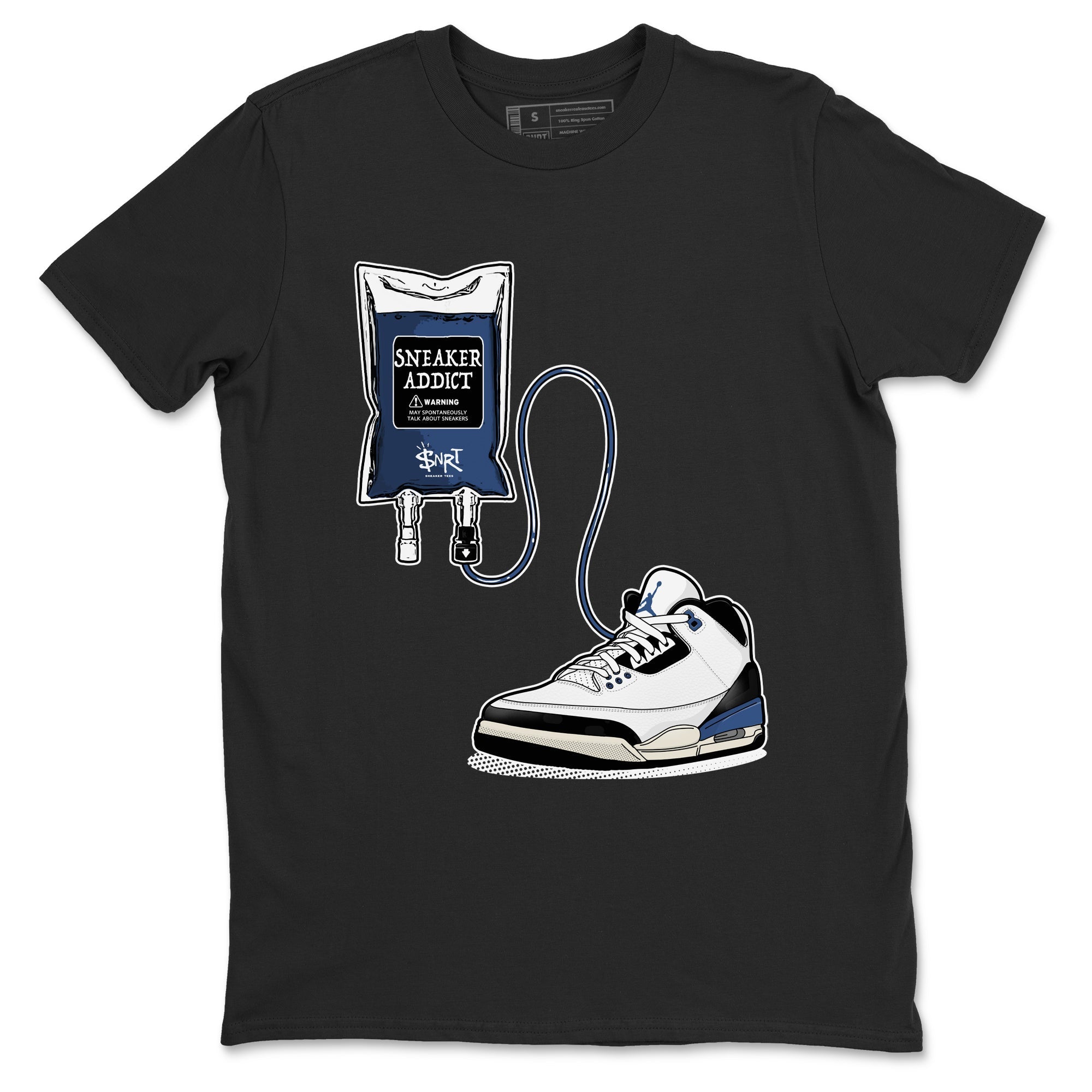 snkmatch Therapy snkmatch Tees - Air Jordan 3 A Ma Maniere x Diffused Blue