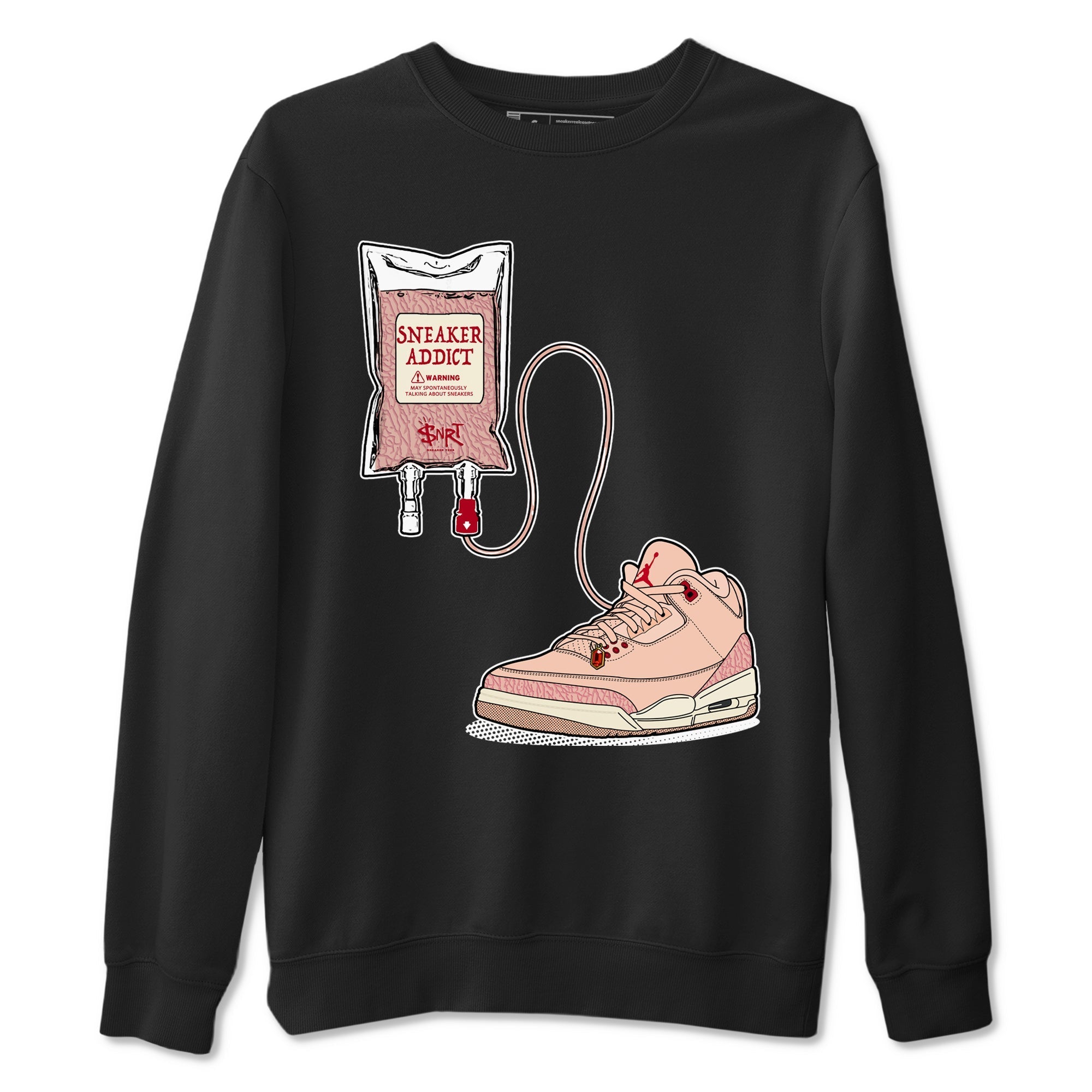 snkmatch Therapy snkmatch Tees - Air Jordan 3 Valentines Day