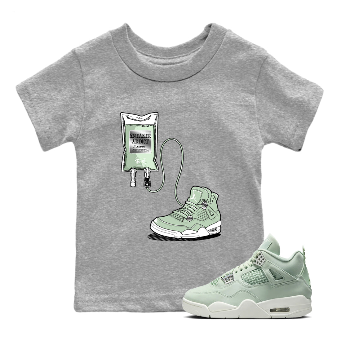 snkmatch Therapy snkmatch Tees Kids - Air Jordan 4 Abundance