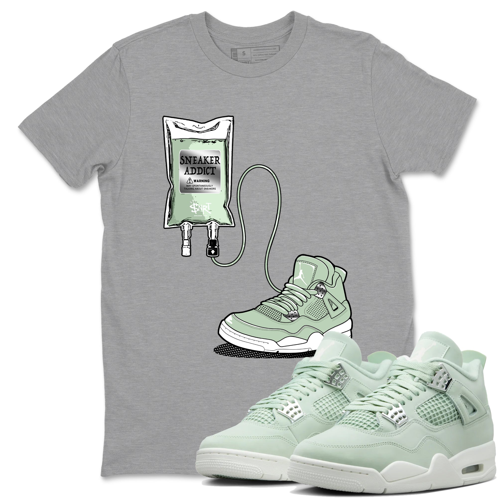 snkmatch Therapy snkmatch Tees - Air Jordan 4 Abundance