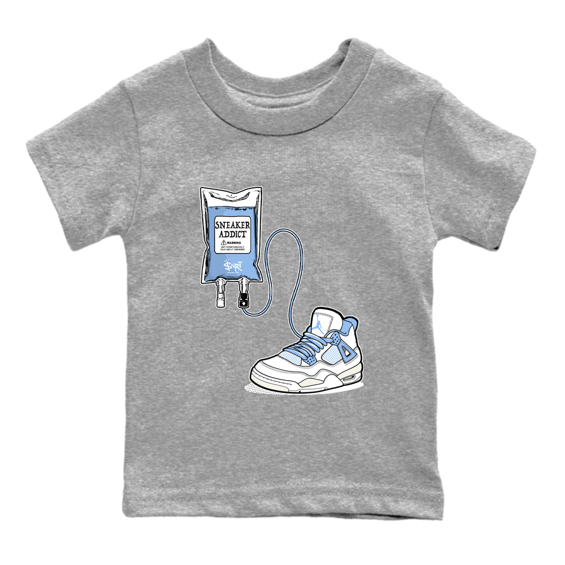 snkmatch Therapy snkmatch Tees Kids - Air Jordan 4 Aluminum