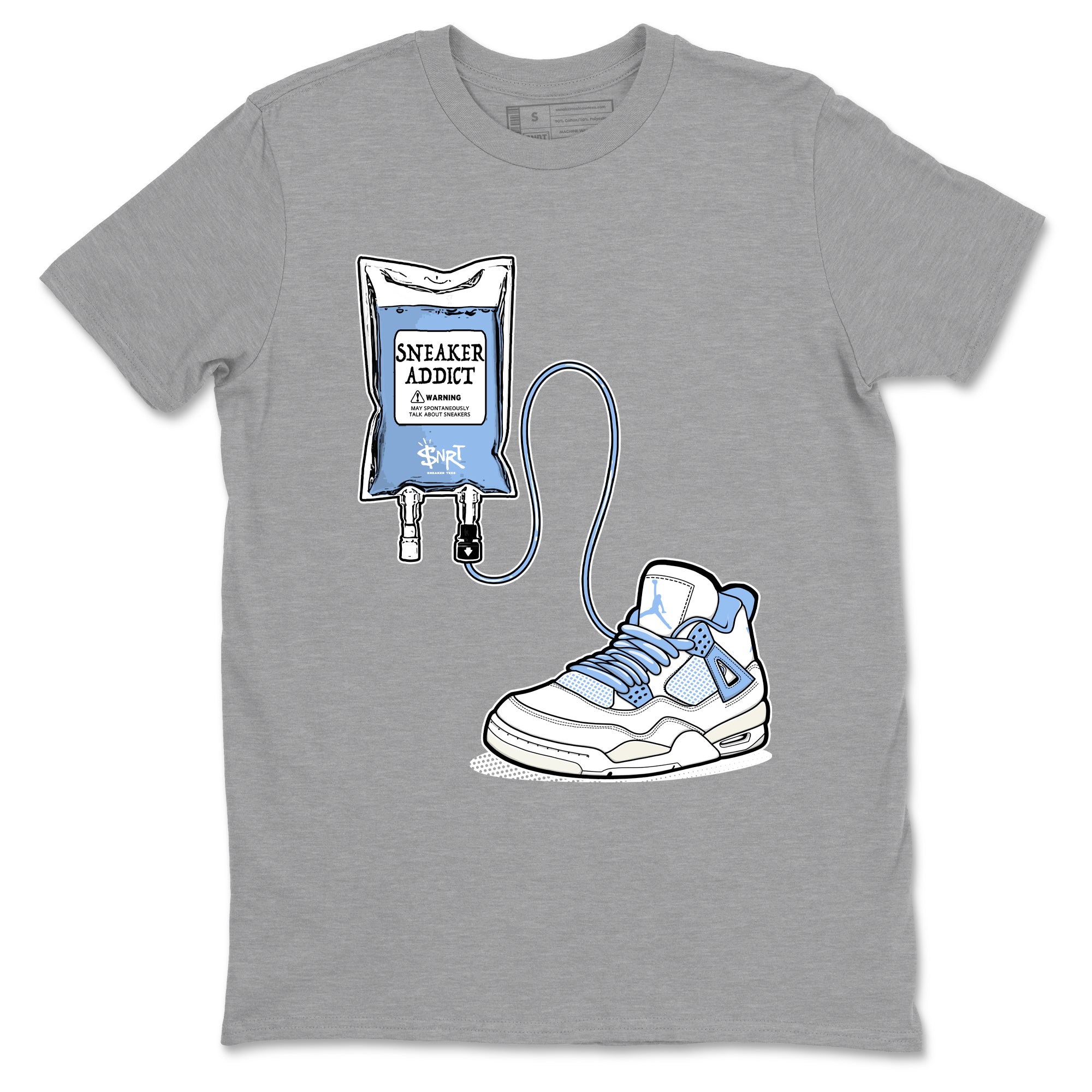 snkmatch Therapy snkmatch Tees - Air Jordan 4 Aluminum