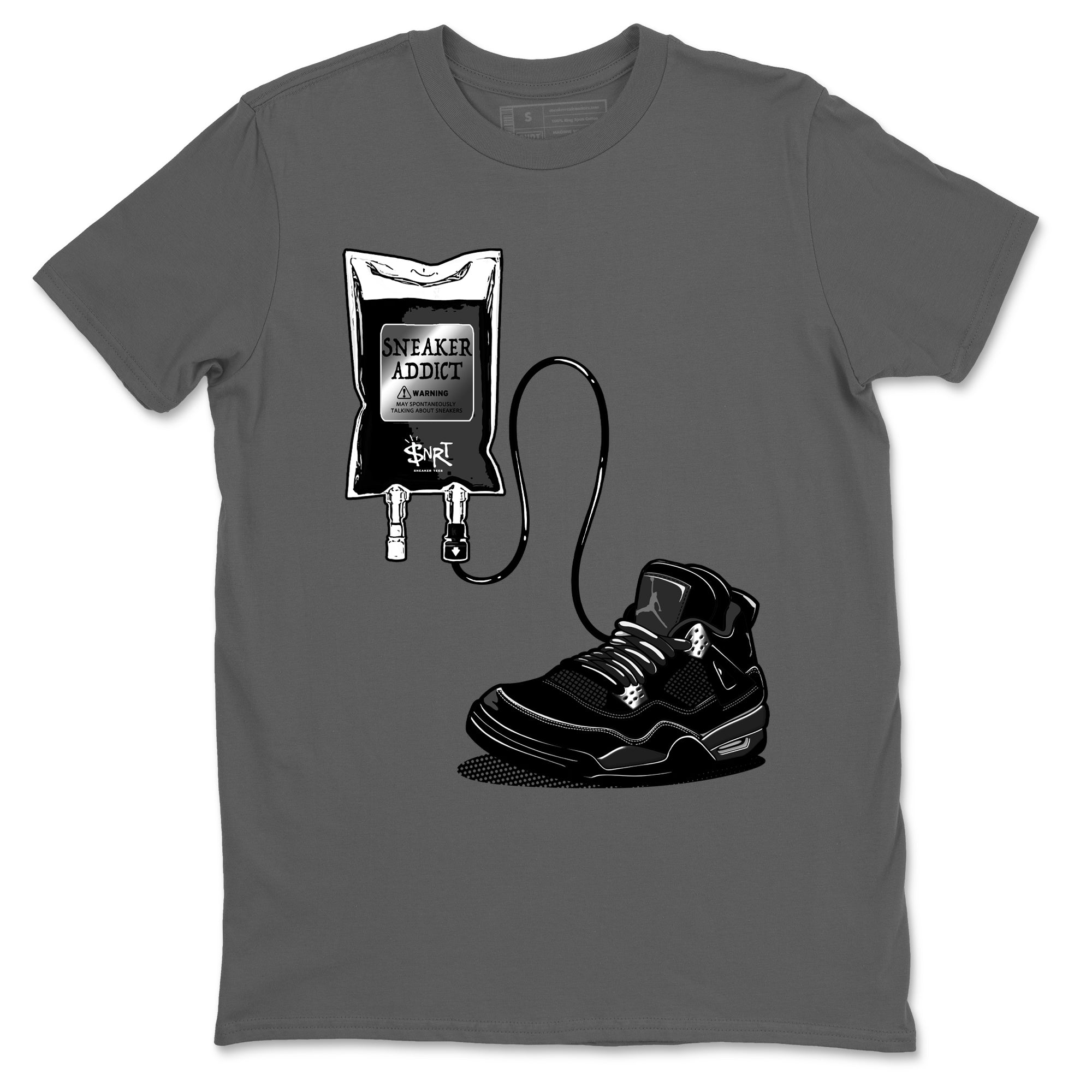 snkmatch Therapy snkmatch Tees - Air Jordan 4 Black Cat