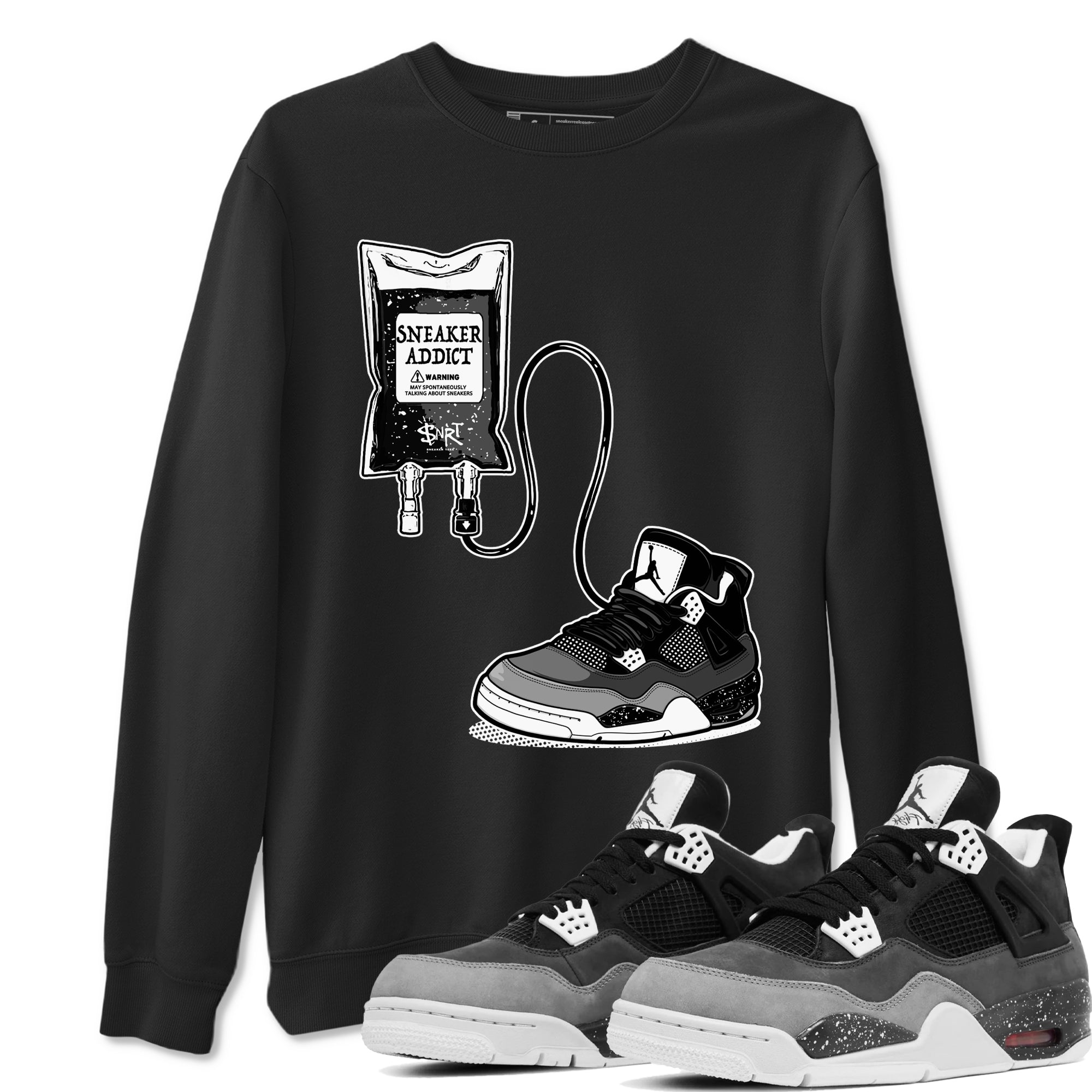 snkmatch Therapy snkmatch Tees - Air Jordan 4 Fear