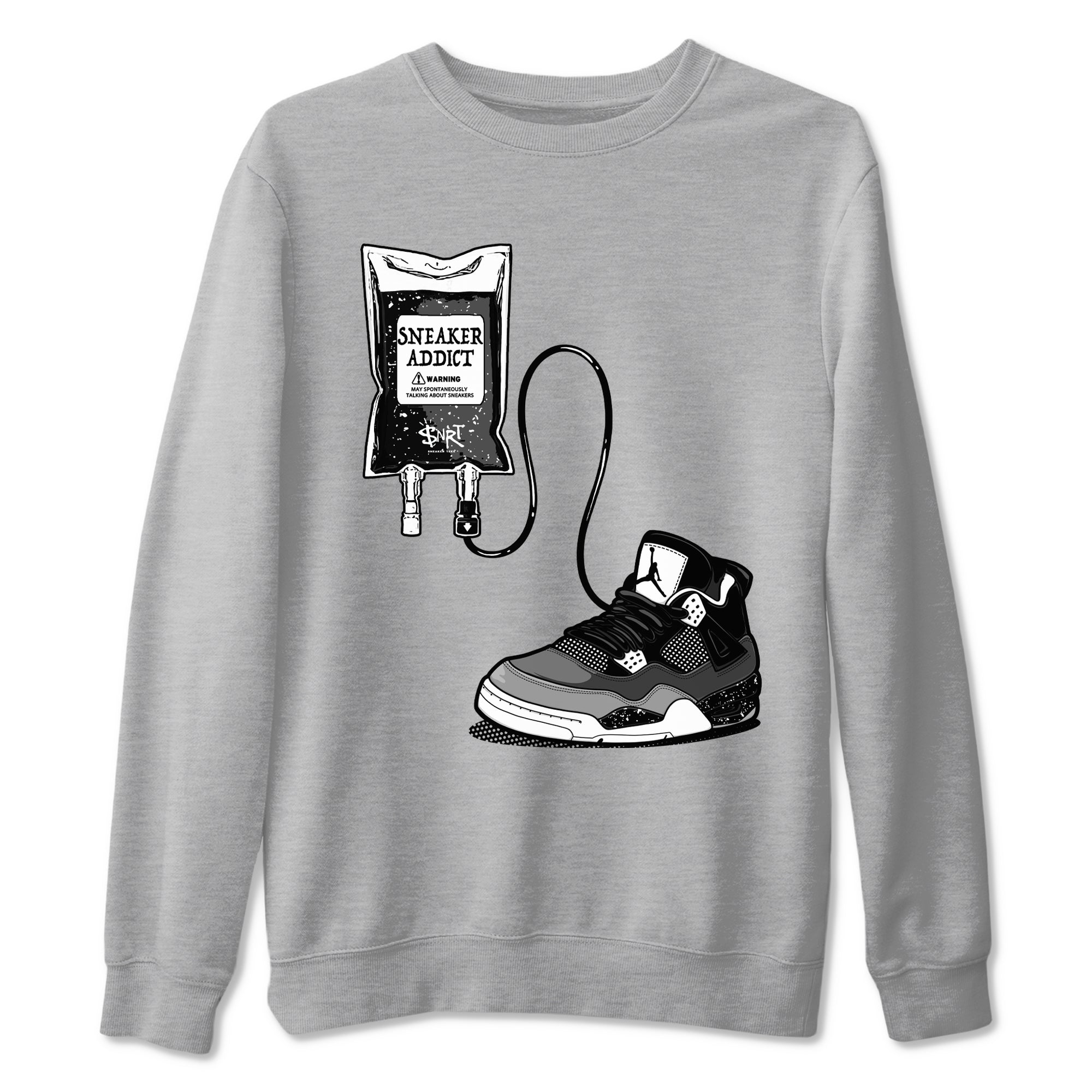 snkmatch Therapy snkmatch Tees - Air Jordan 4 Fear