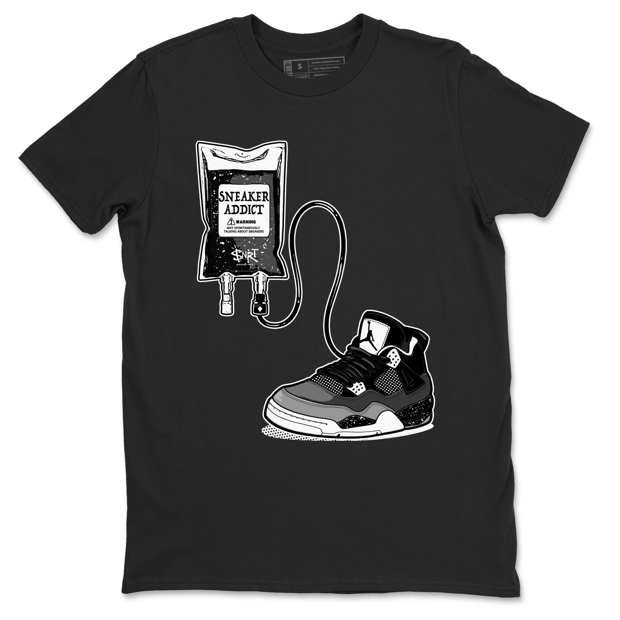 snkmatch Therapy snkmatch Tees - Air Jordan 4 Fear