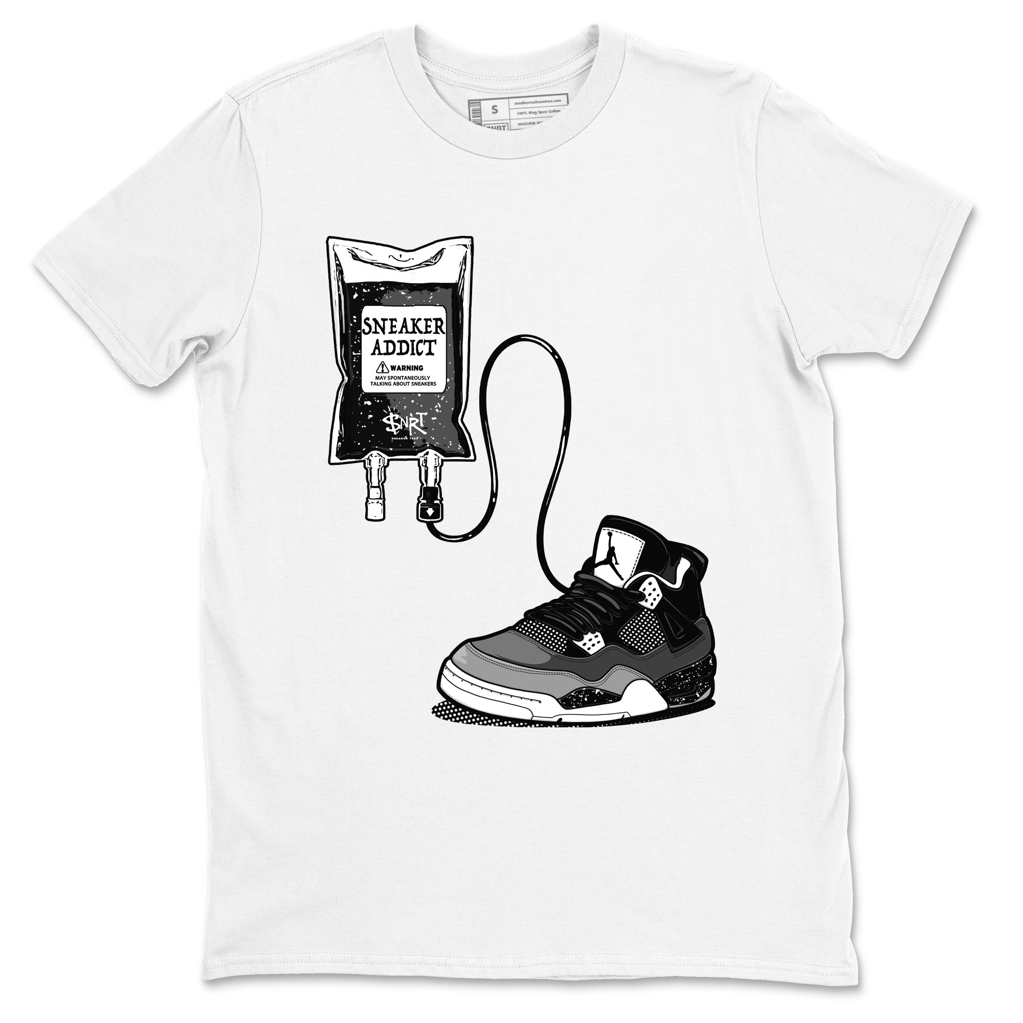snkmatch Therapy snkmatch Tees - Air Jordan 4 Fear