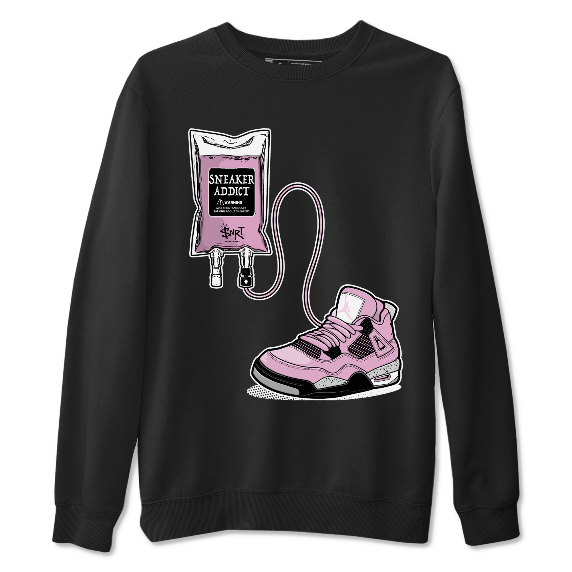 snkmatch Therapy snkmatch Tees - Air Jordan 4 Orchid