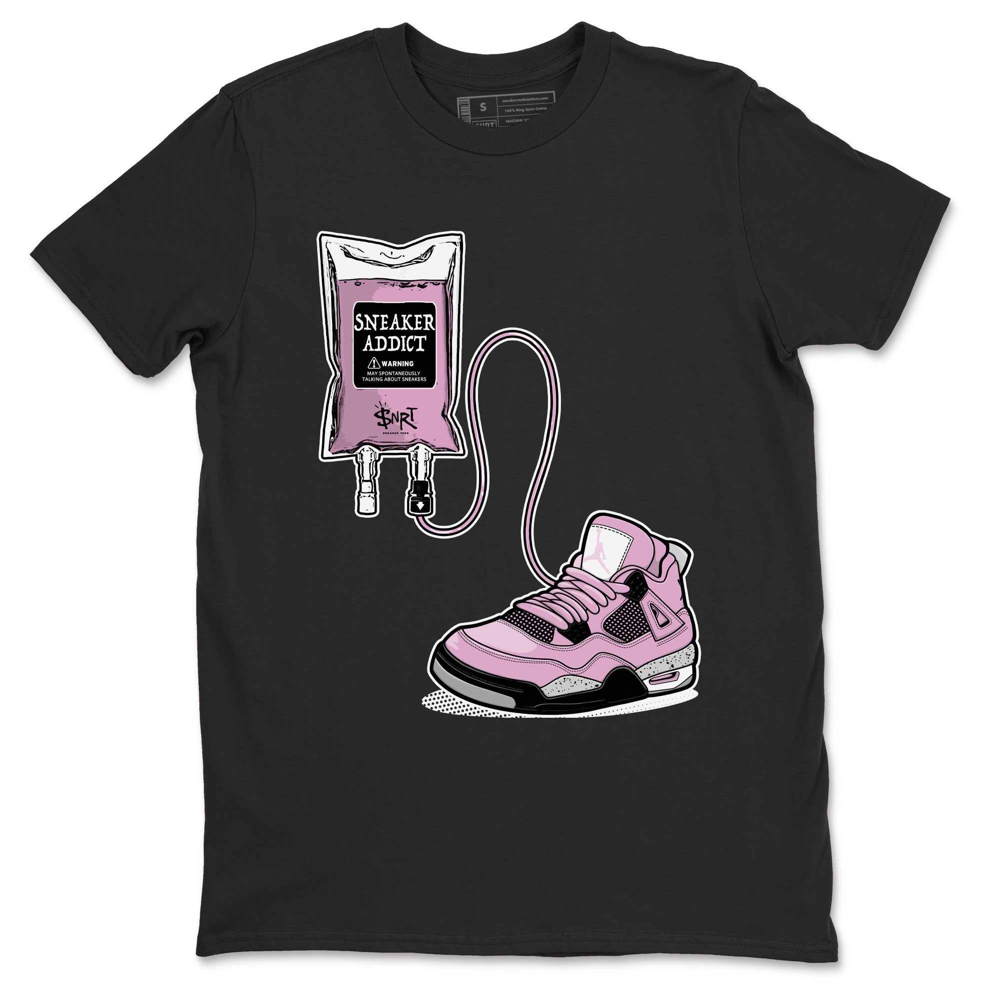 snkmatch Therapy snkmatch Tees - Air Jordan 4 Orchid