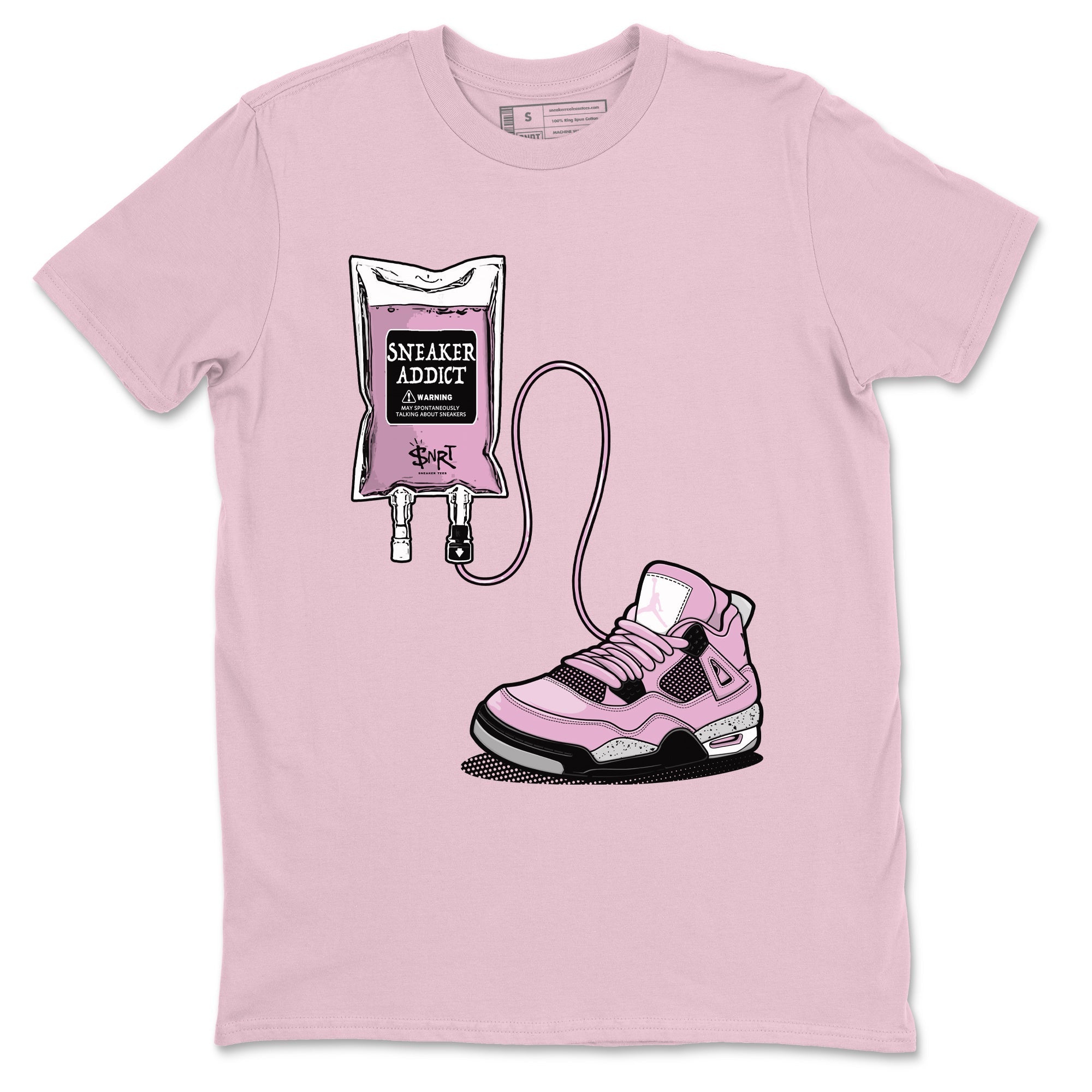 snkmatch Therapy snkmatch Tees - Air Jordan 4 Orchid
