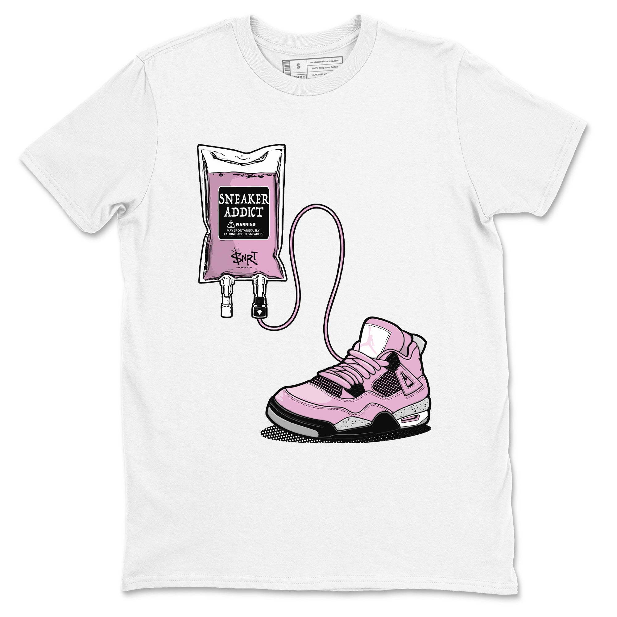 snkmatch Therapy snkmatch Tees - Air Jordan 4 Orchid