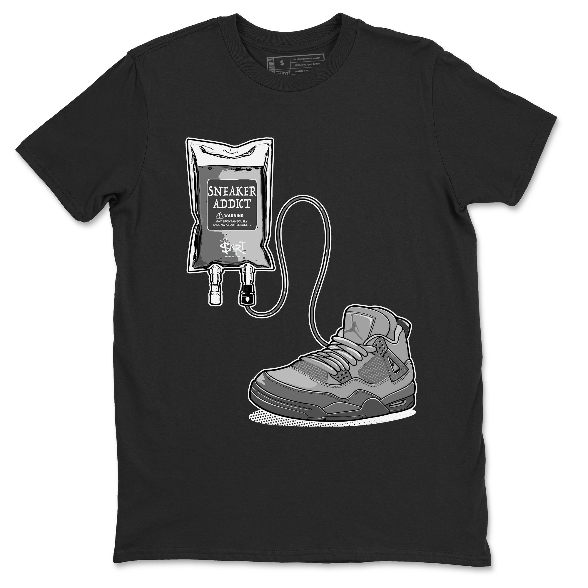snkmatch Therapy snkmatch Tees - Air Jordan 4 Wet Cement